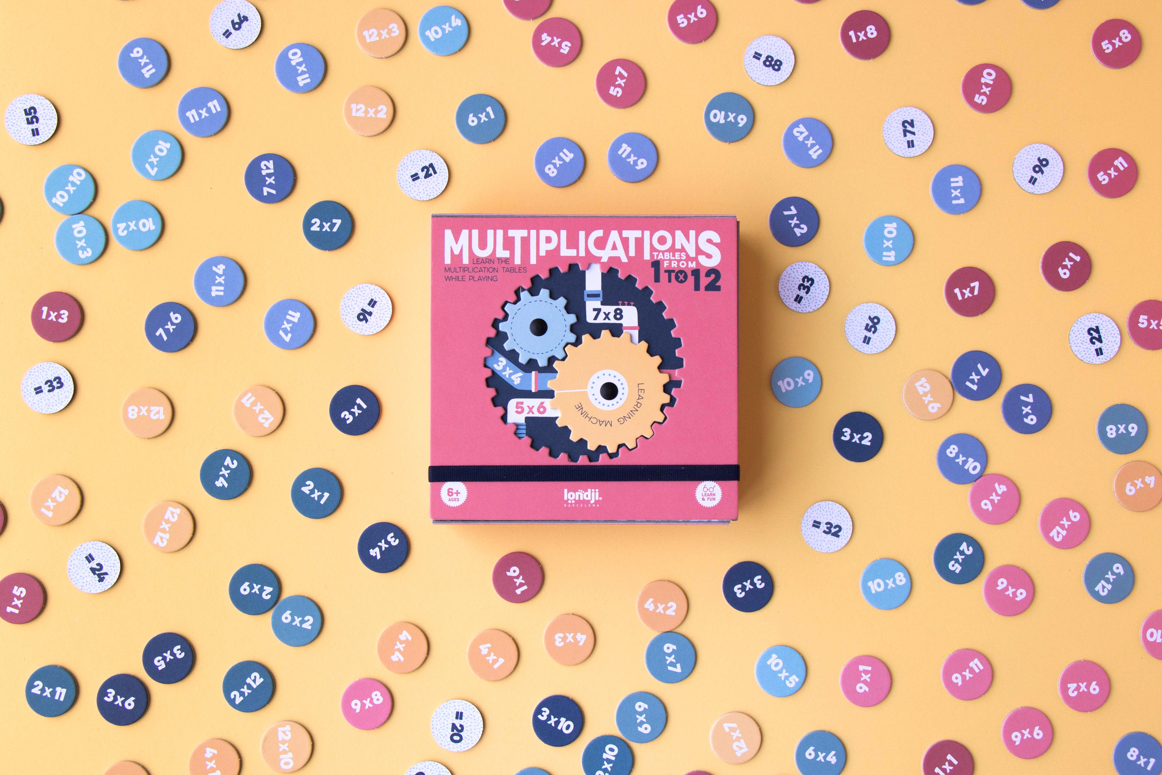 Multiplications Board Game Londji