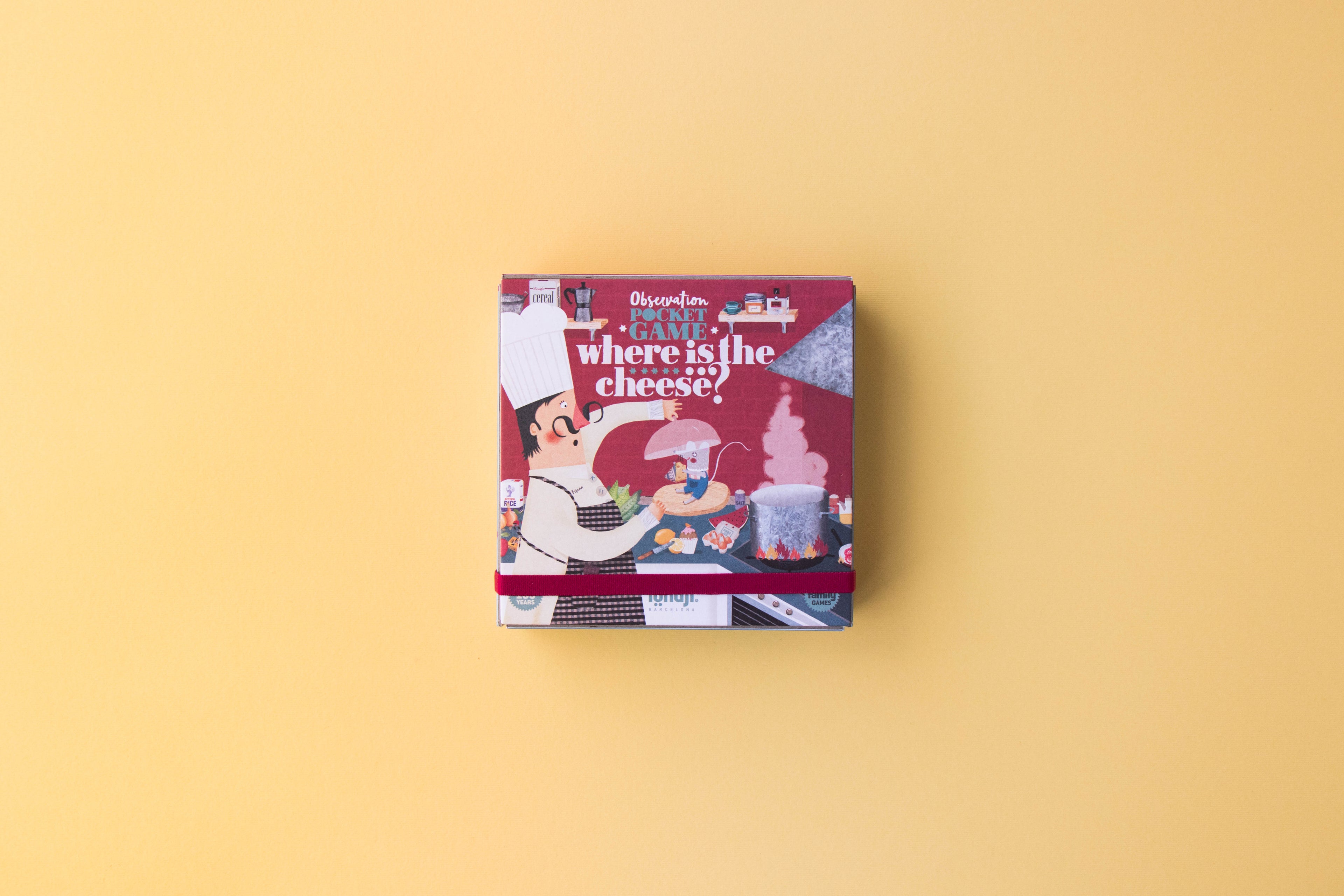 WHERE IS THE CHEESE? Pocket Board Game Londji
