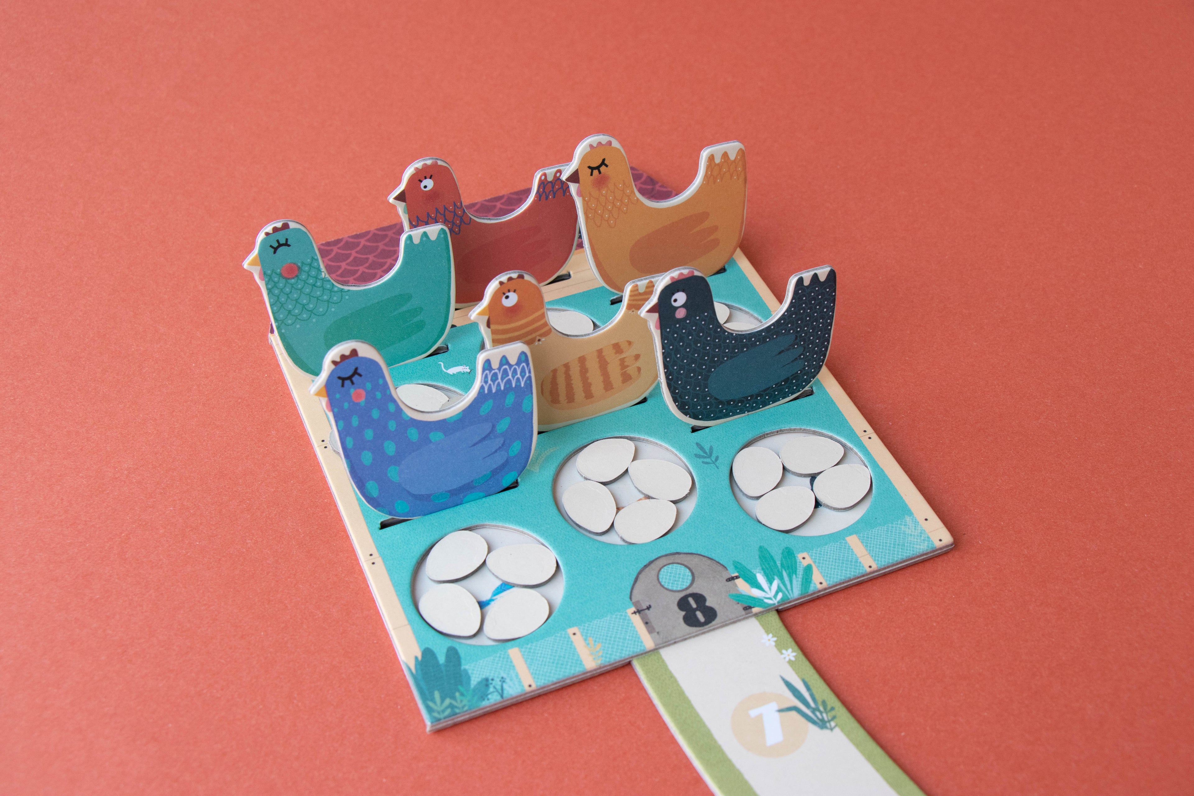 Cluck, Cluck! Der Fuchs! Pocket Board Game