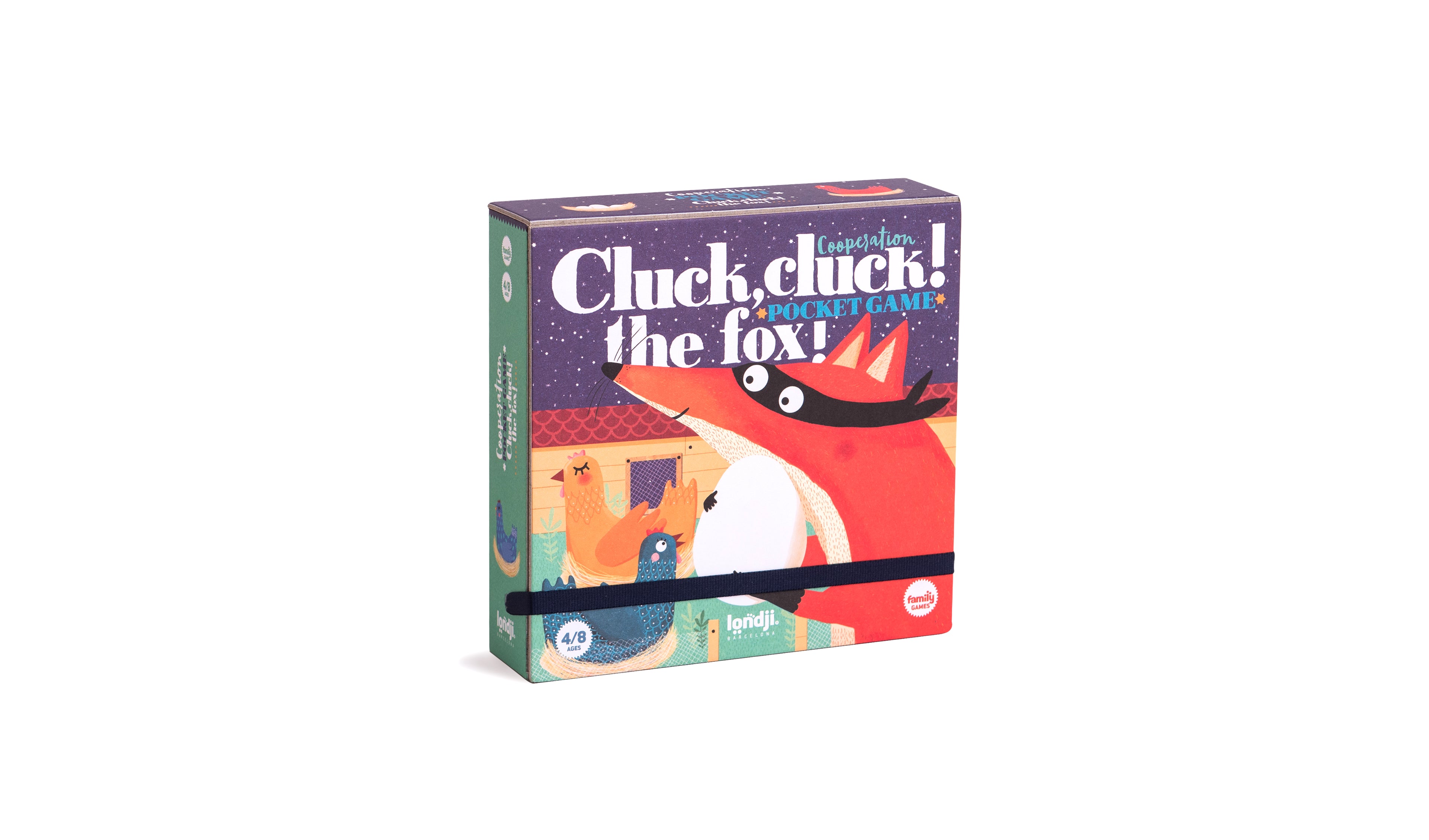 Cluck, Cluck! Der Fuchs! Pocket Board Game