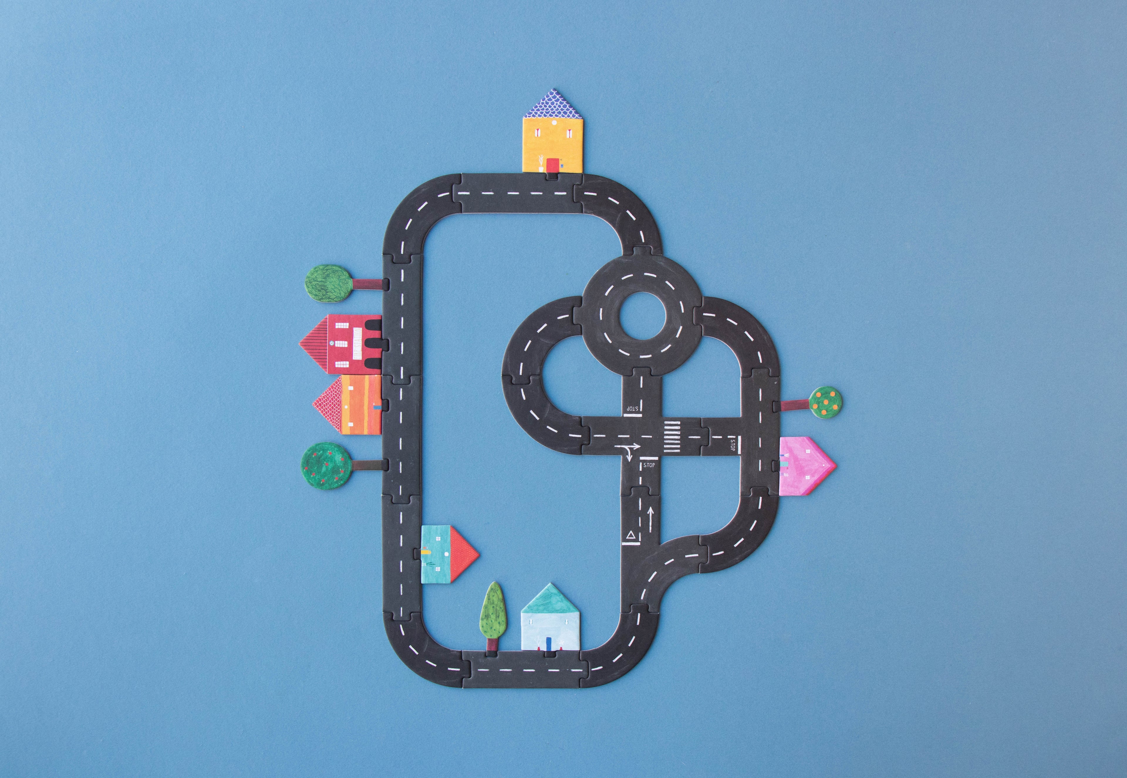 ROADS Pocket Bordspel