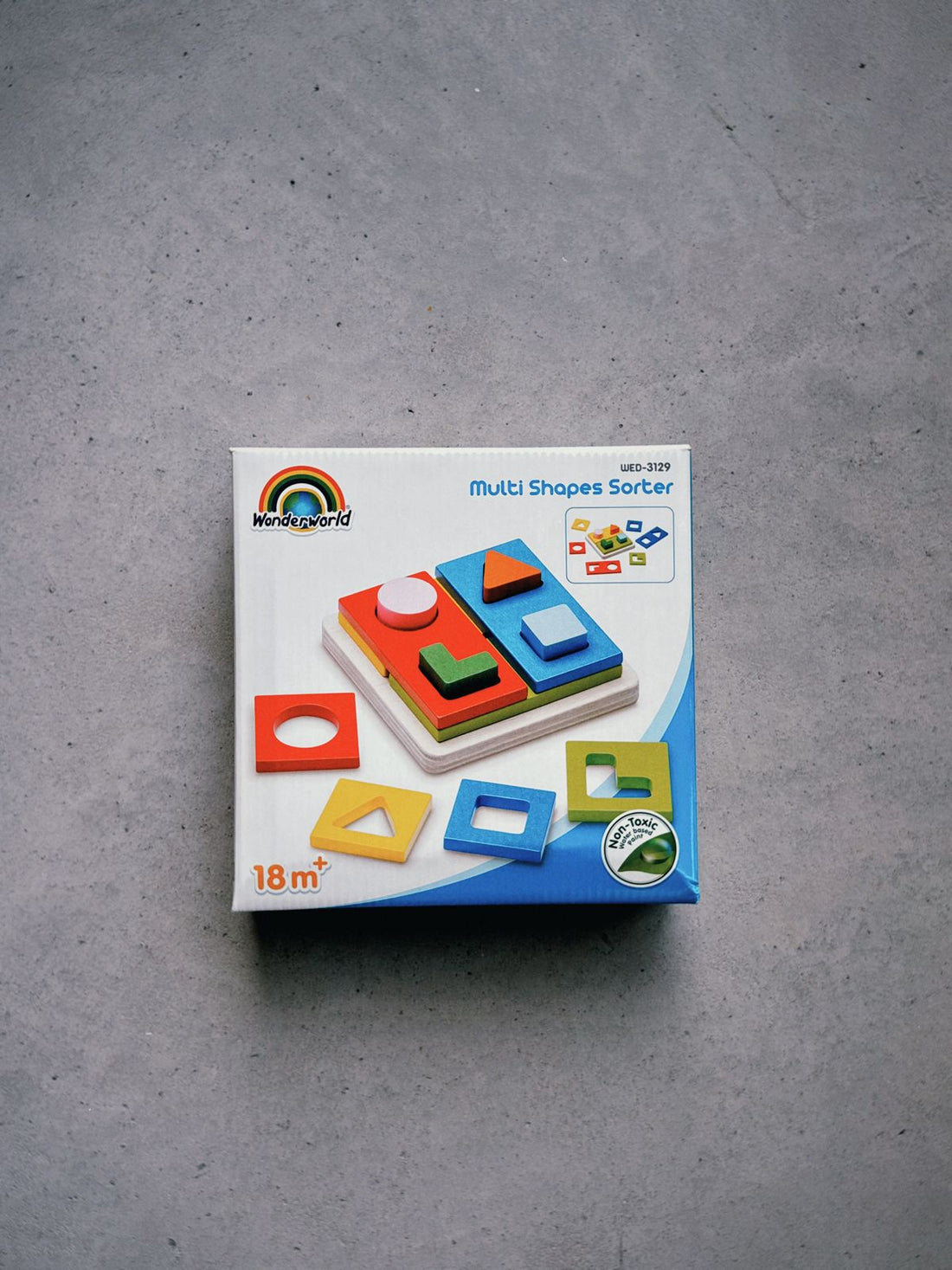 Multi Shape Sorter (18M+)  - Wooden Puzzles  - Everybody Amsterdam