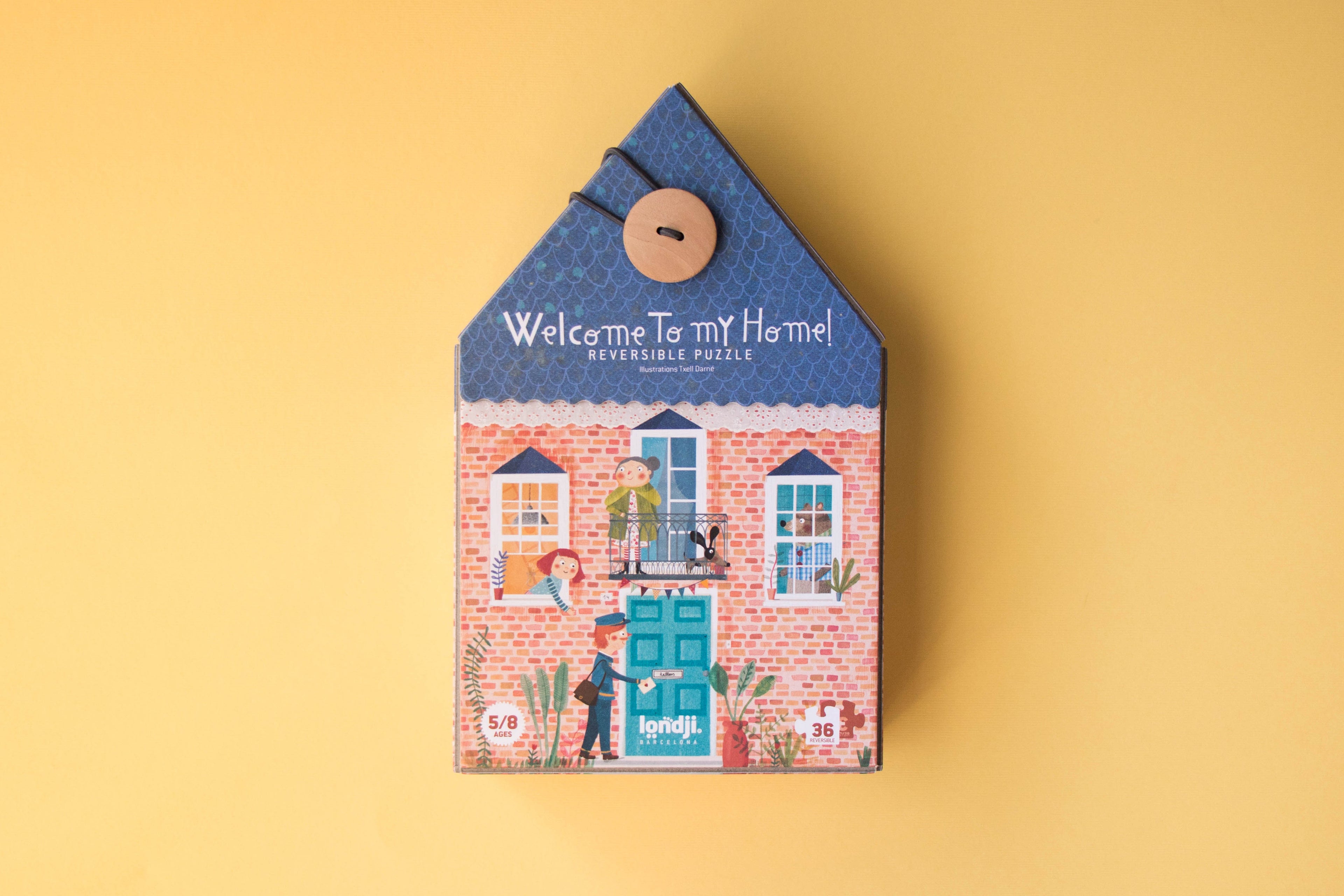 WELCOME TO MY HOME Puzzle Board Game Londji