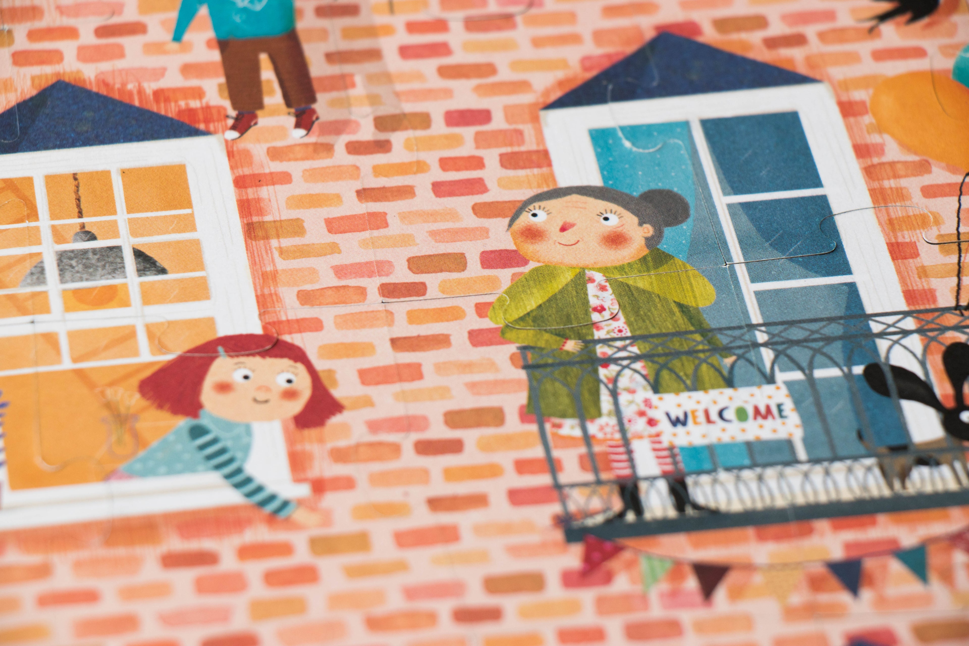 WELKOM BIJ MIJN HUIS Puzzelbordspel