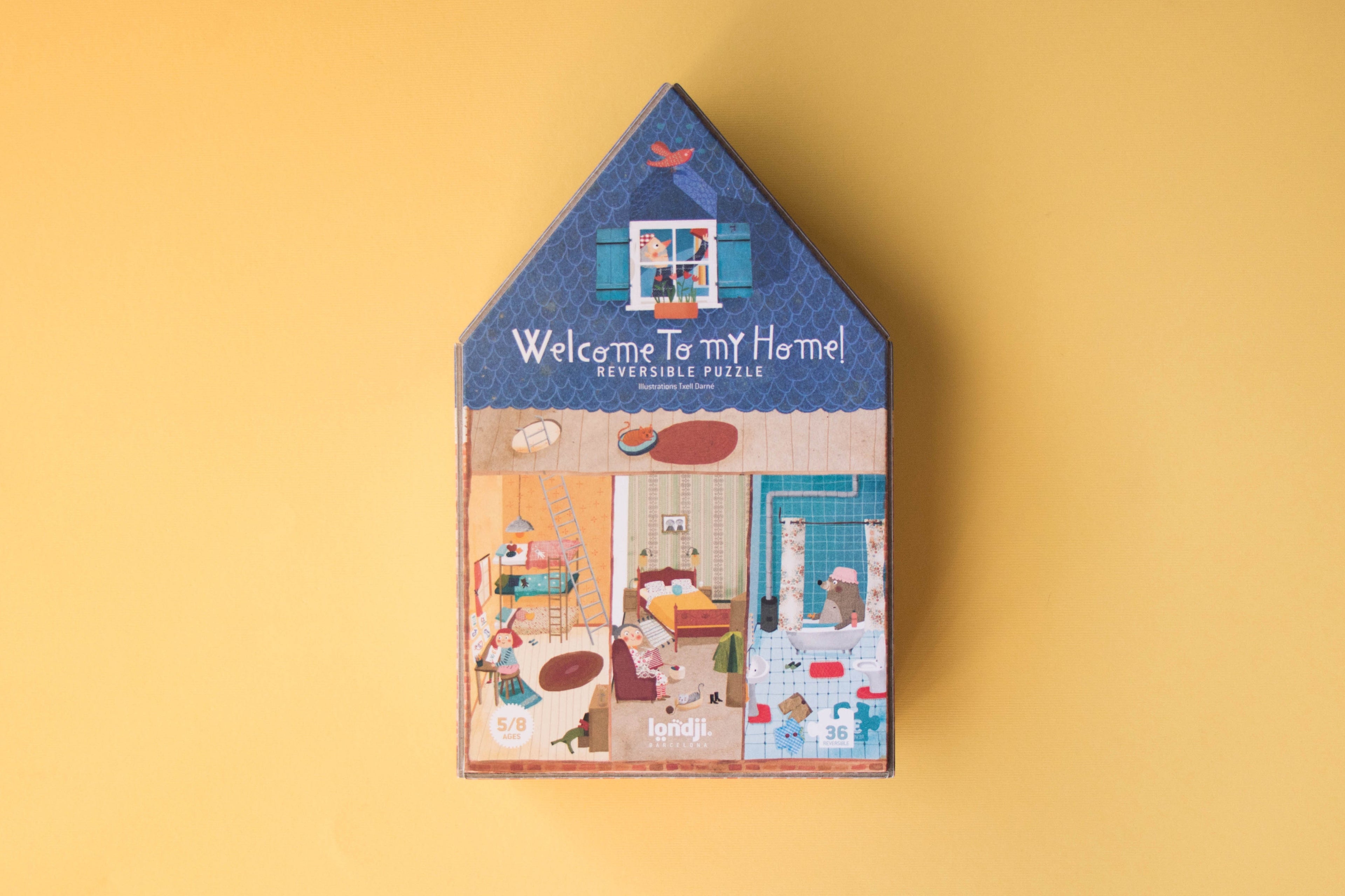 WELCOME TO MY HOME Puzzle Board Game Londji