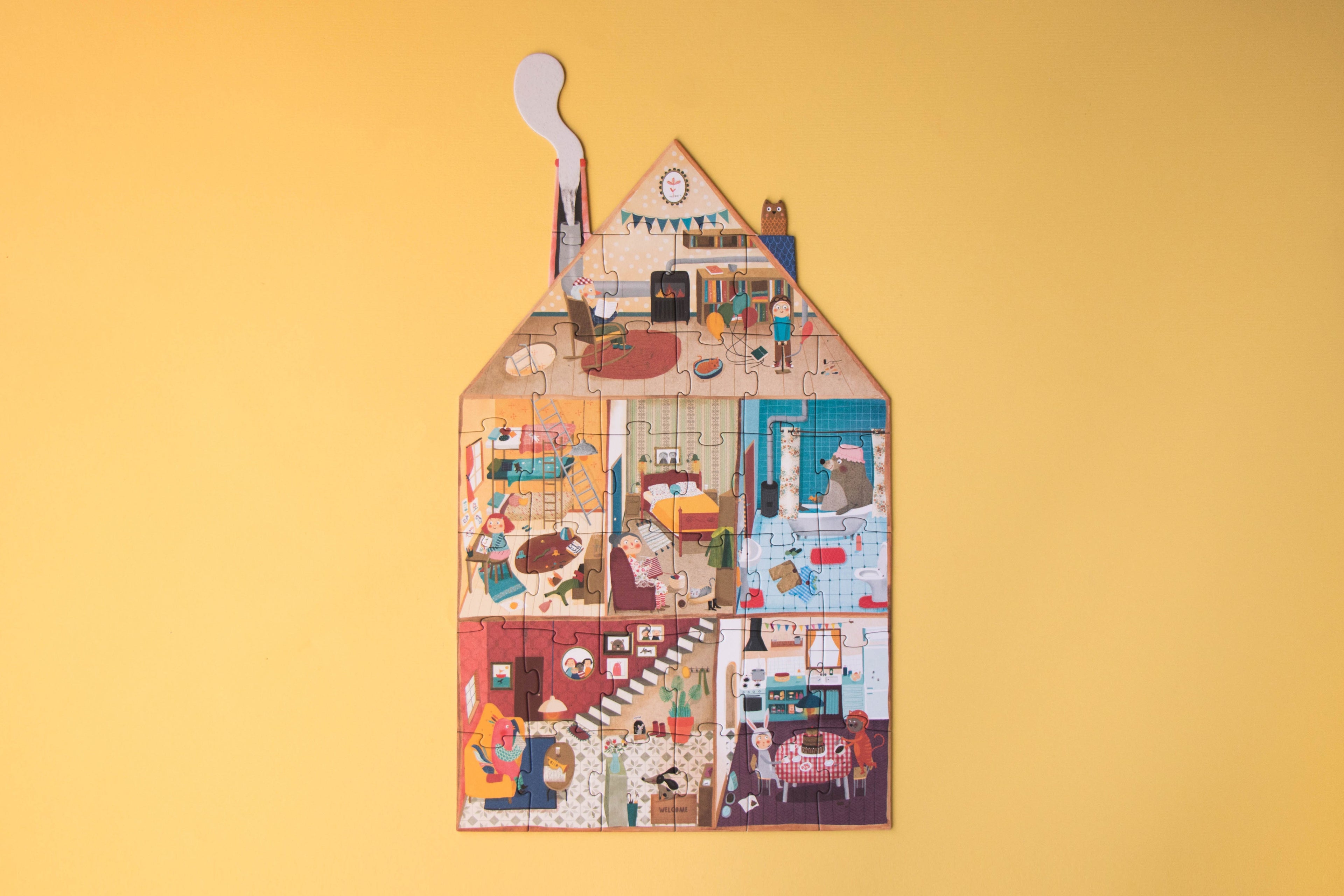 WELCOME TO MY HOME Puzzle Board Game Londji