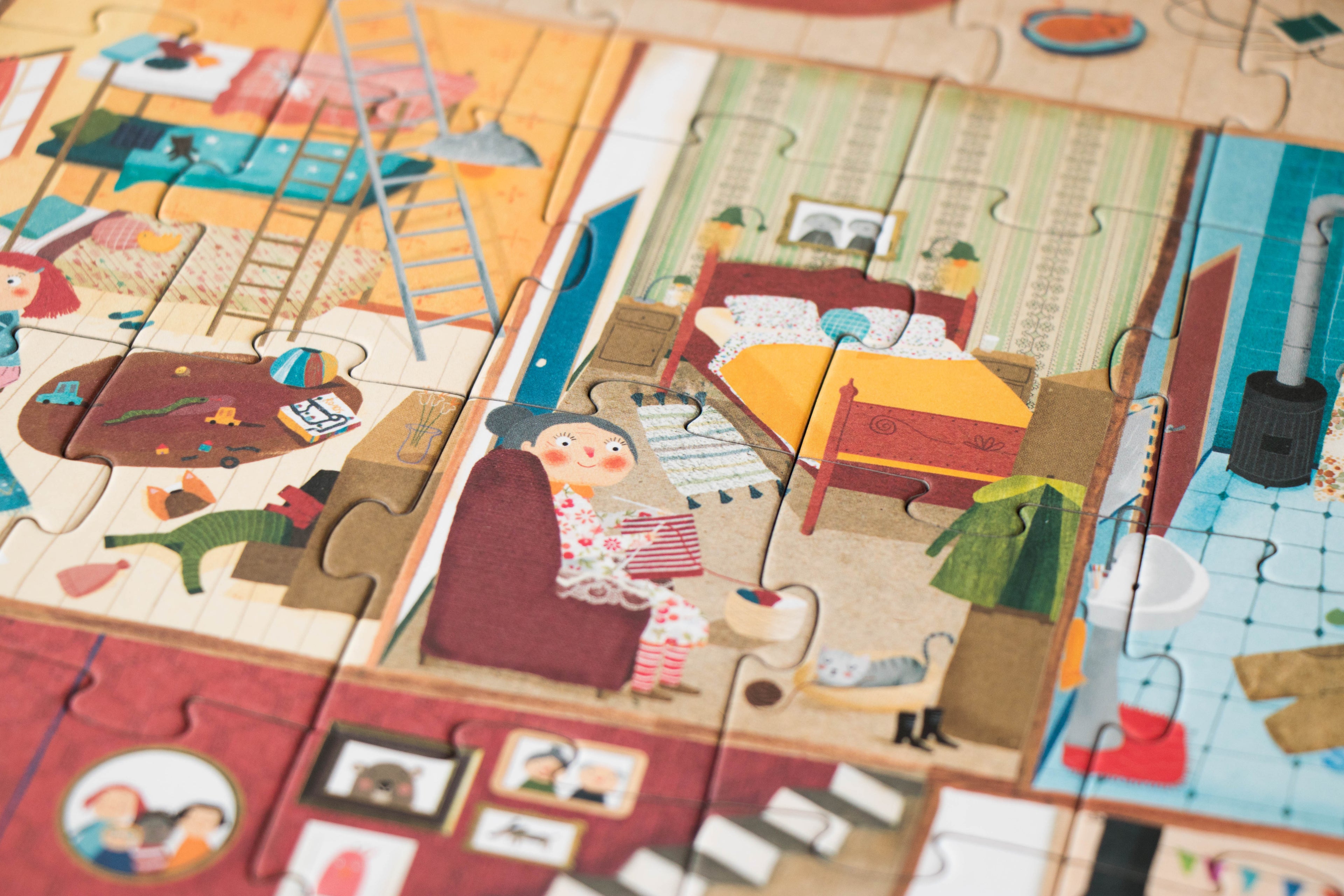 WELKOM BIJ MIJN HUIS Puzzelbordspel