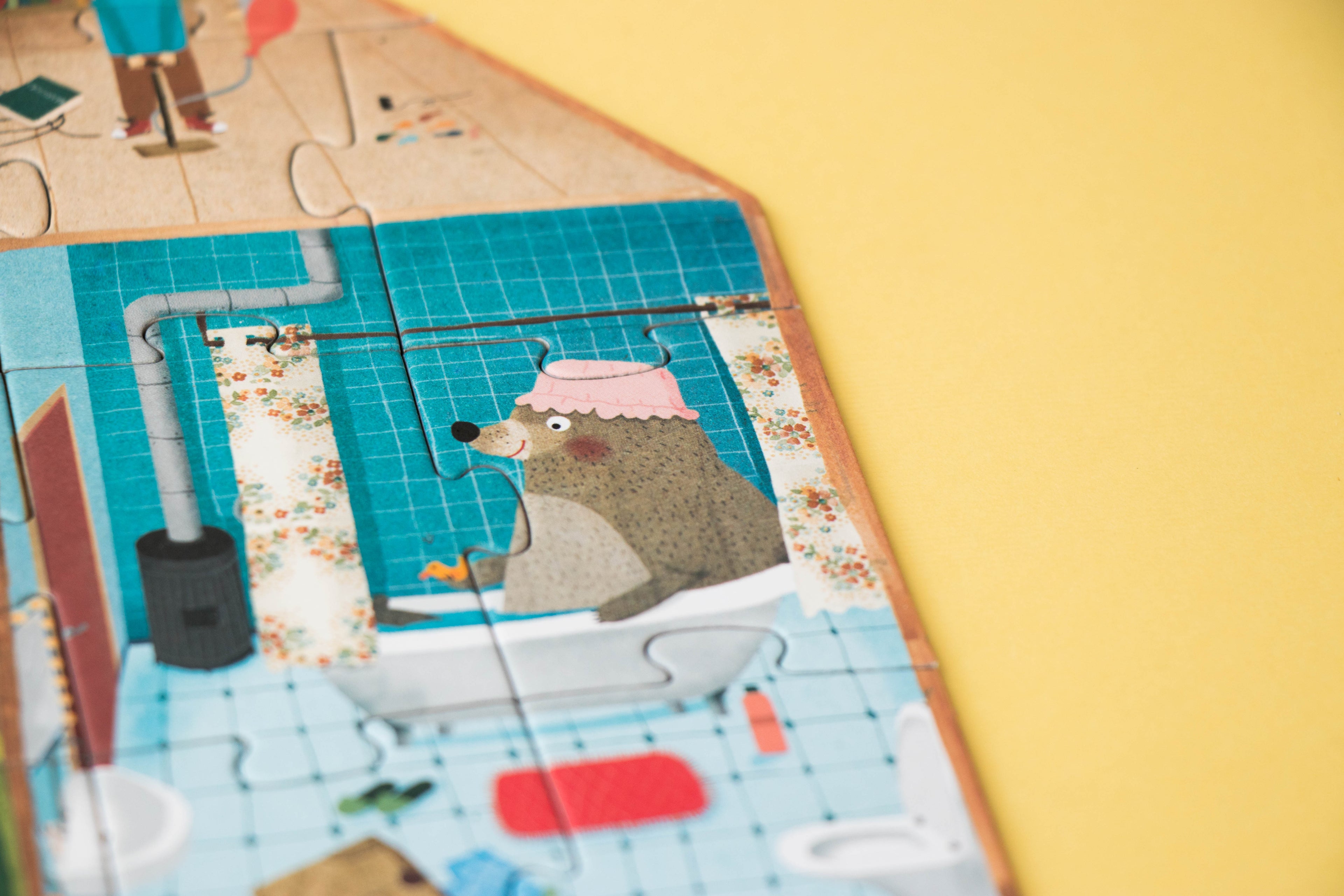 WELKOM BIJ MIJN HUIS Puzzelbordspel