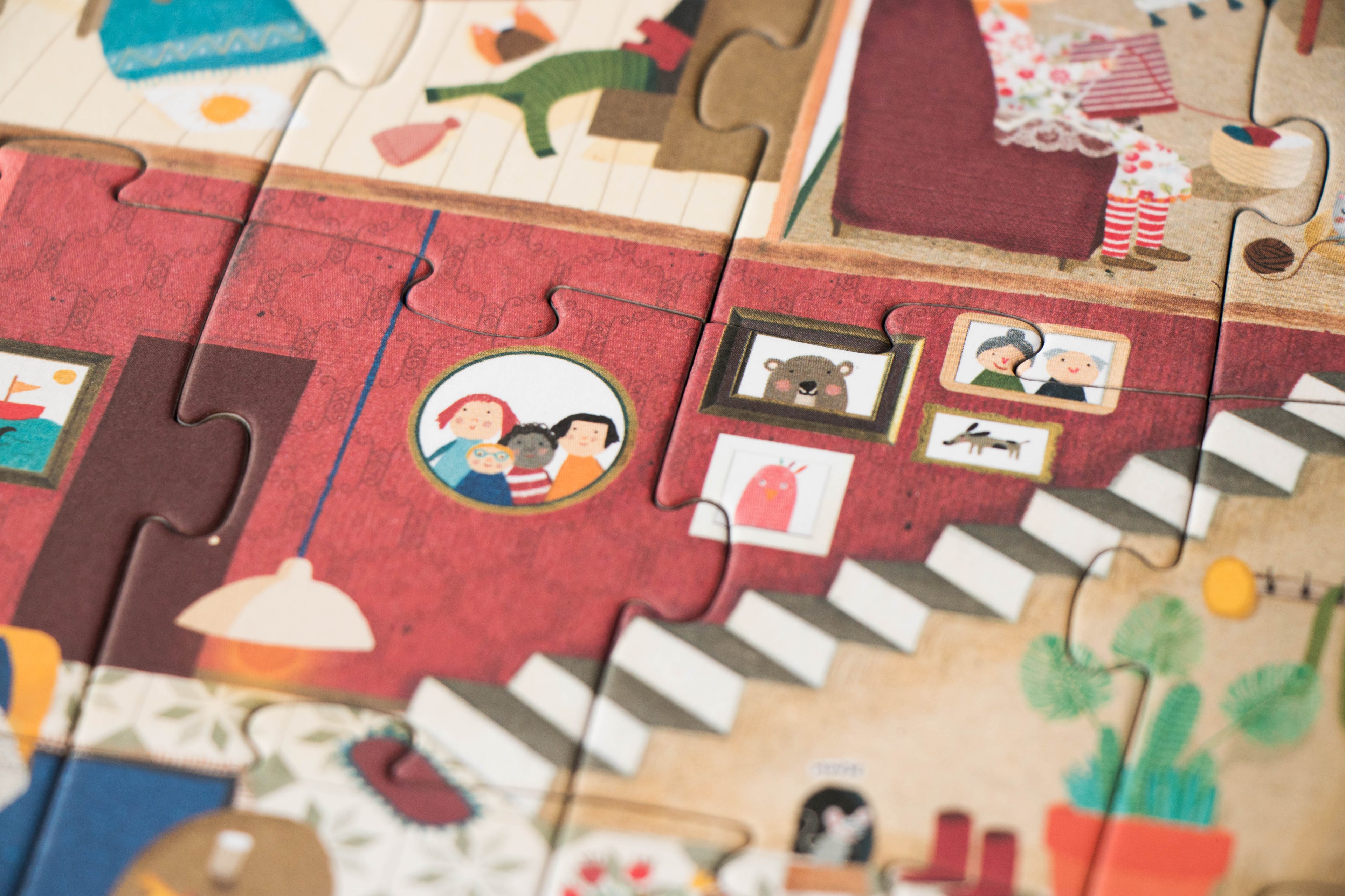 WELKOM BIJ MIJN HUIS Puzzelbordspel