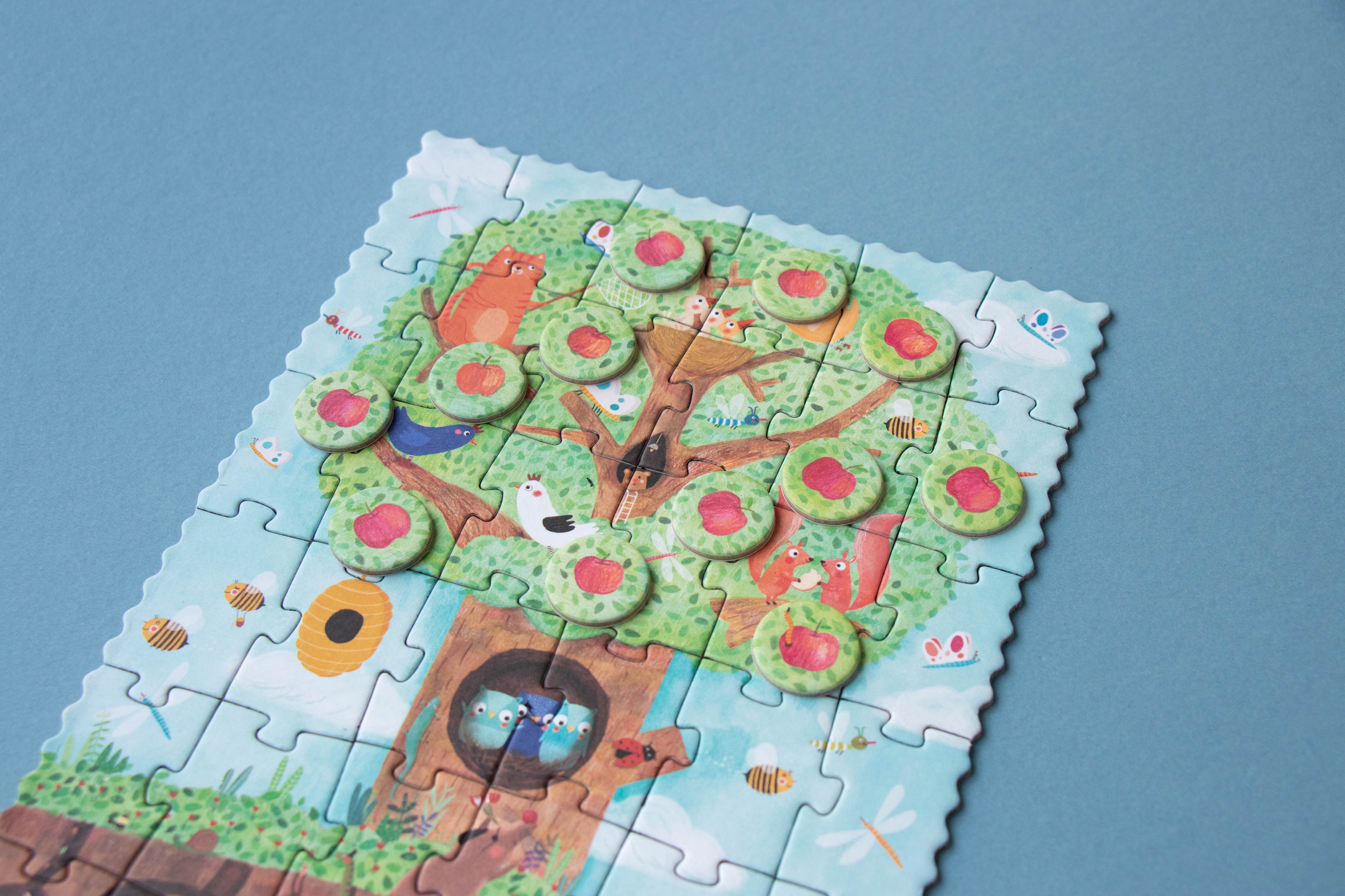 Tiny Puzzle - POMMIER Pocket Board Game Londji