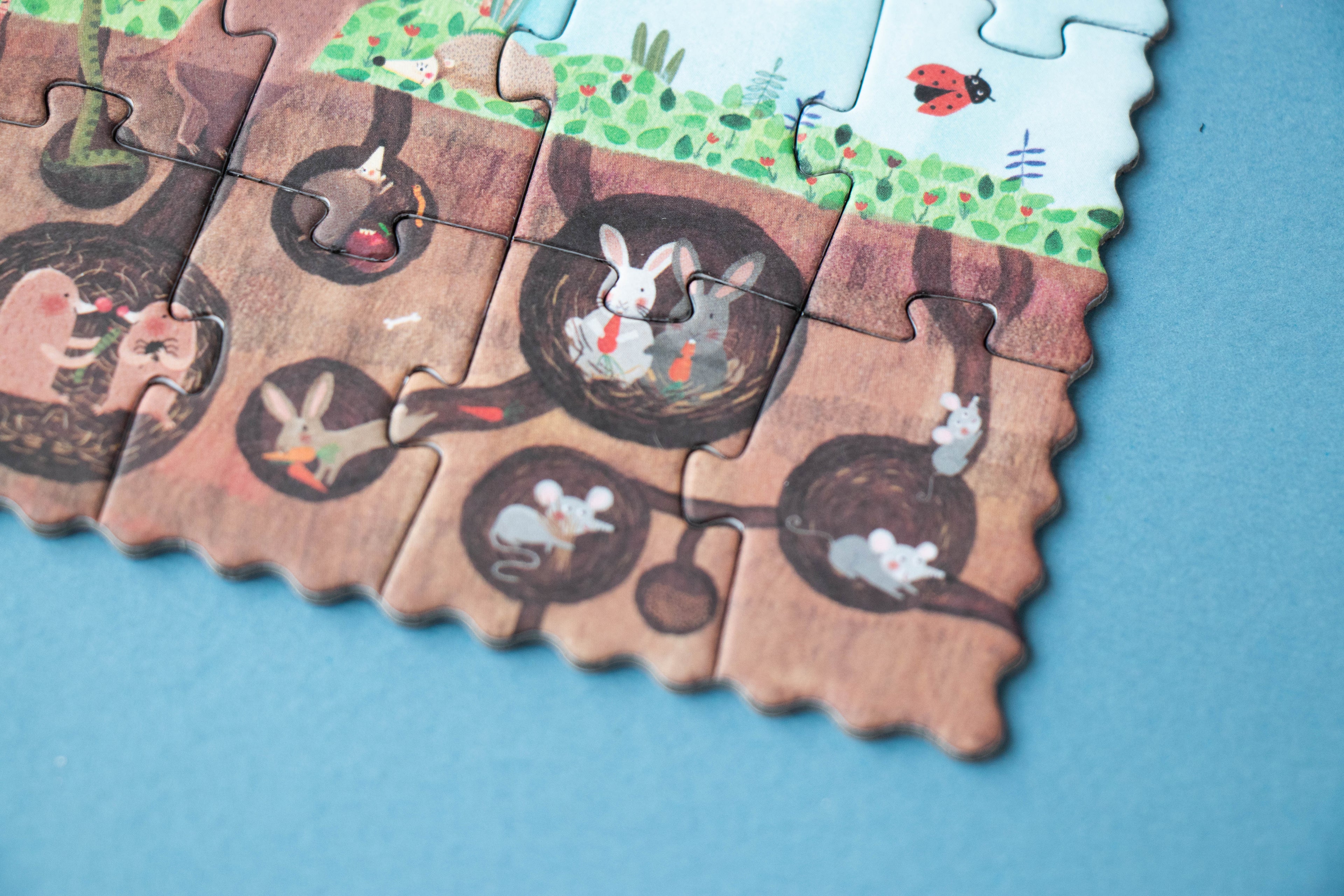 Tiny Puzzle - POMMIER Pocket Board Game Londji