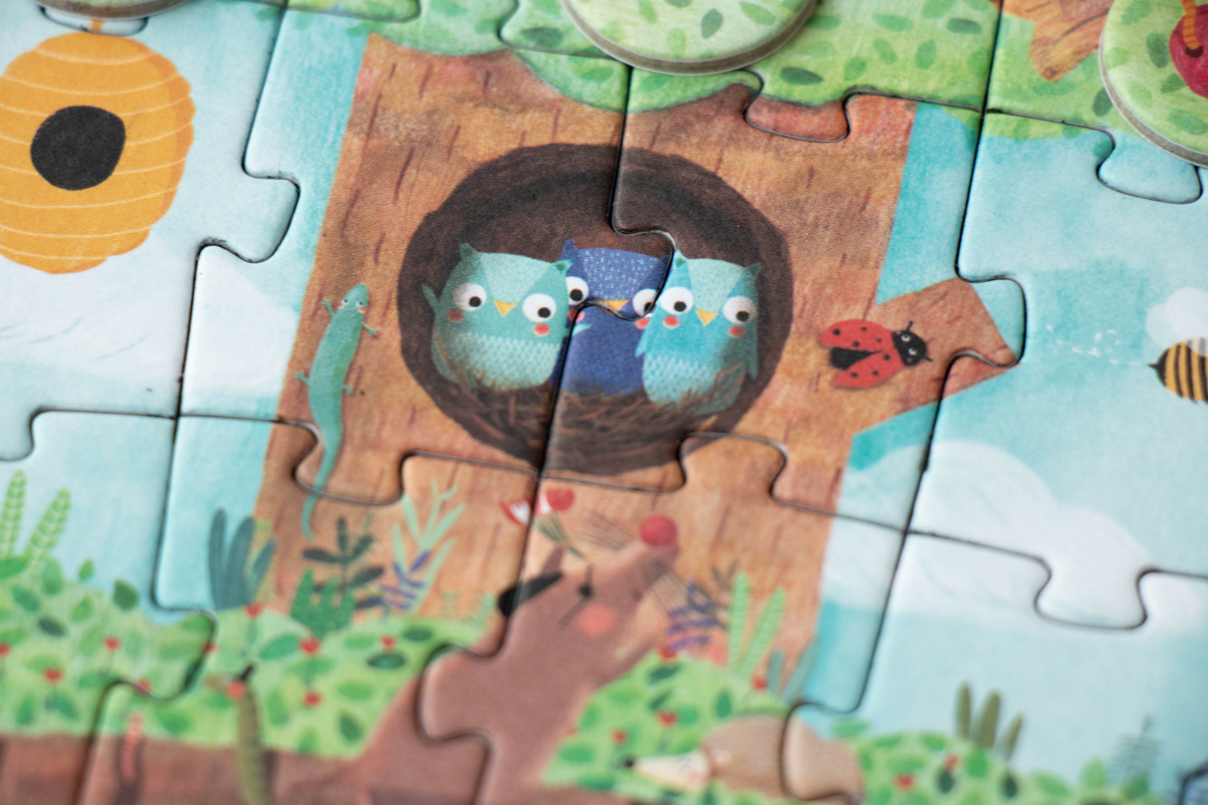 Tiny Puzzle - POMMIER Pocket Board Game Londji