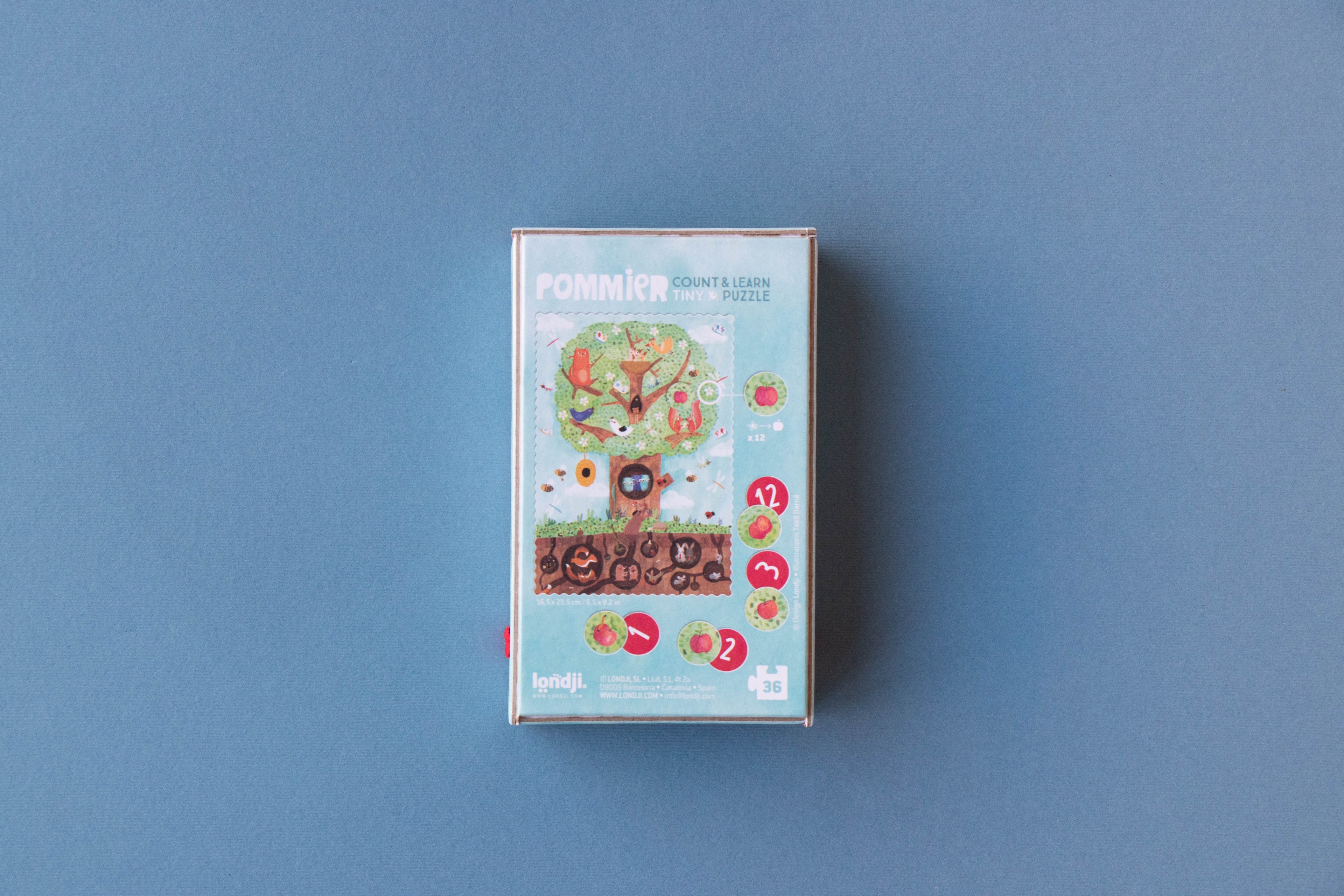 Tiny Puzzle - POMMIER Pocket Board Game Londji