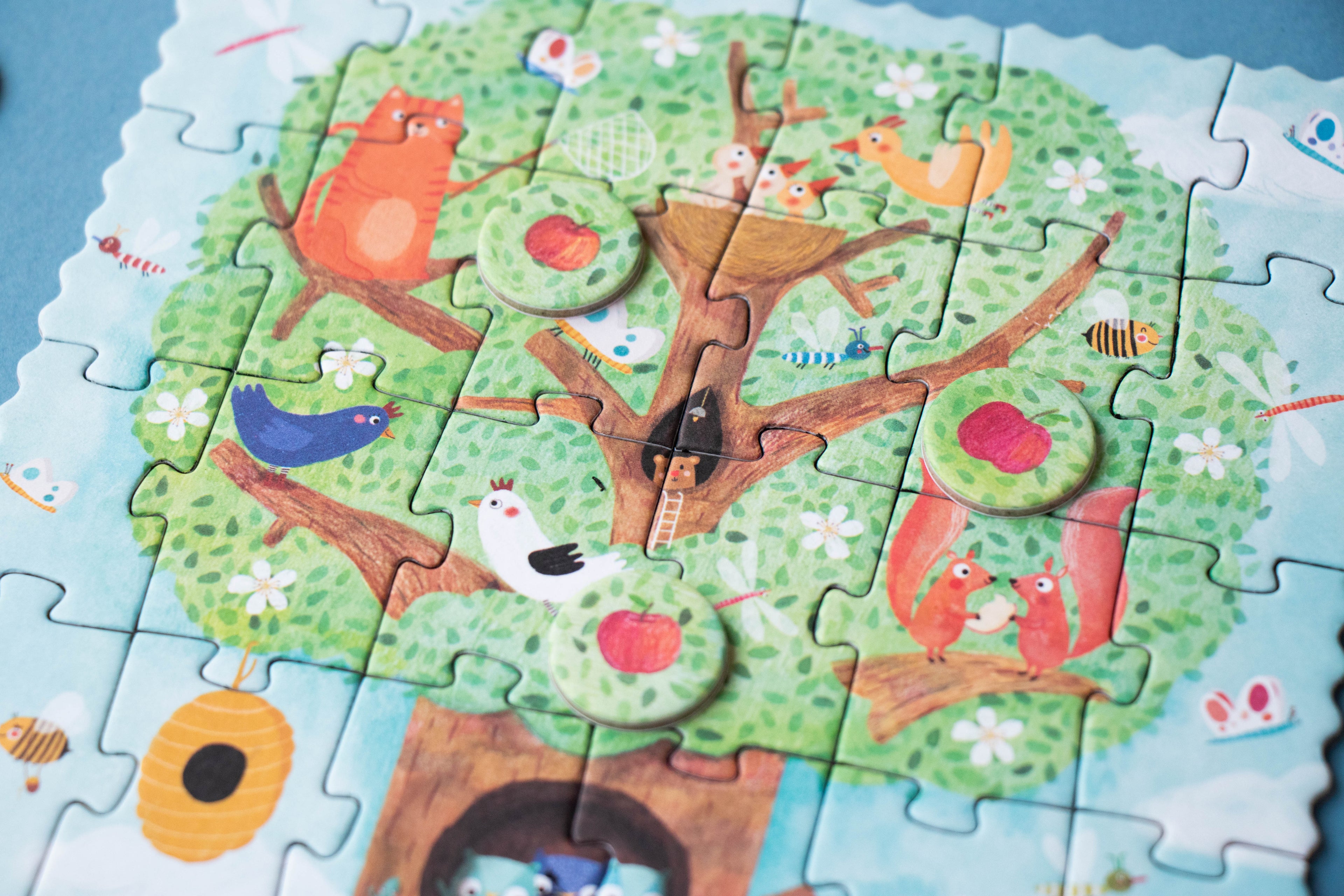 Tiny Puzzle - POMMIER Pocket Board Game Londji