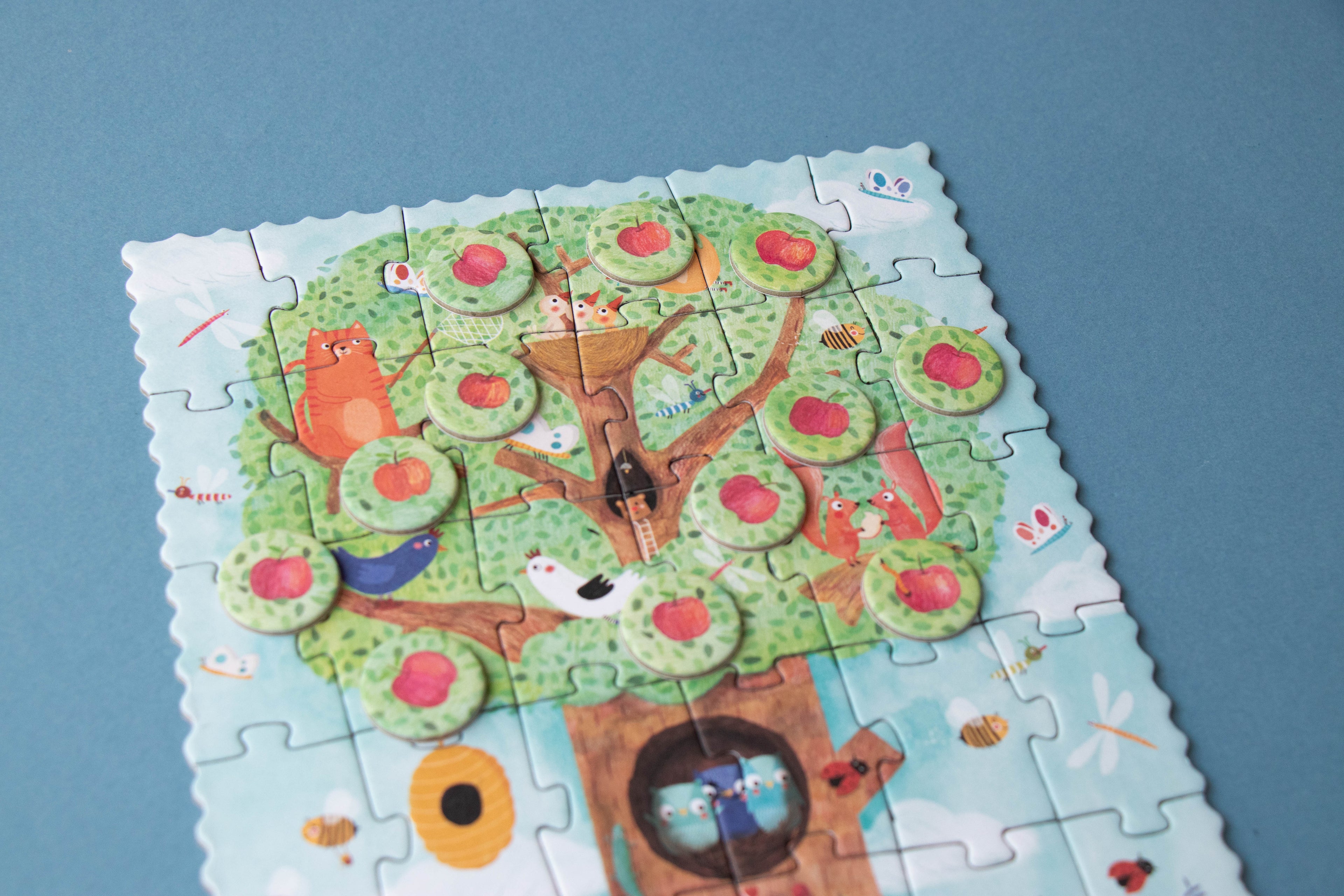 Tiny Puzzle - POMMIER Pocket Board Game Londji