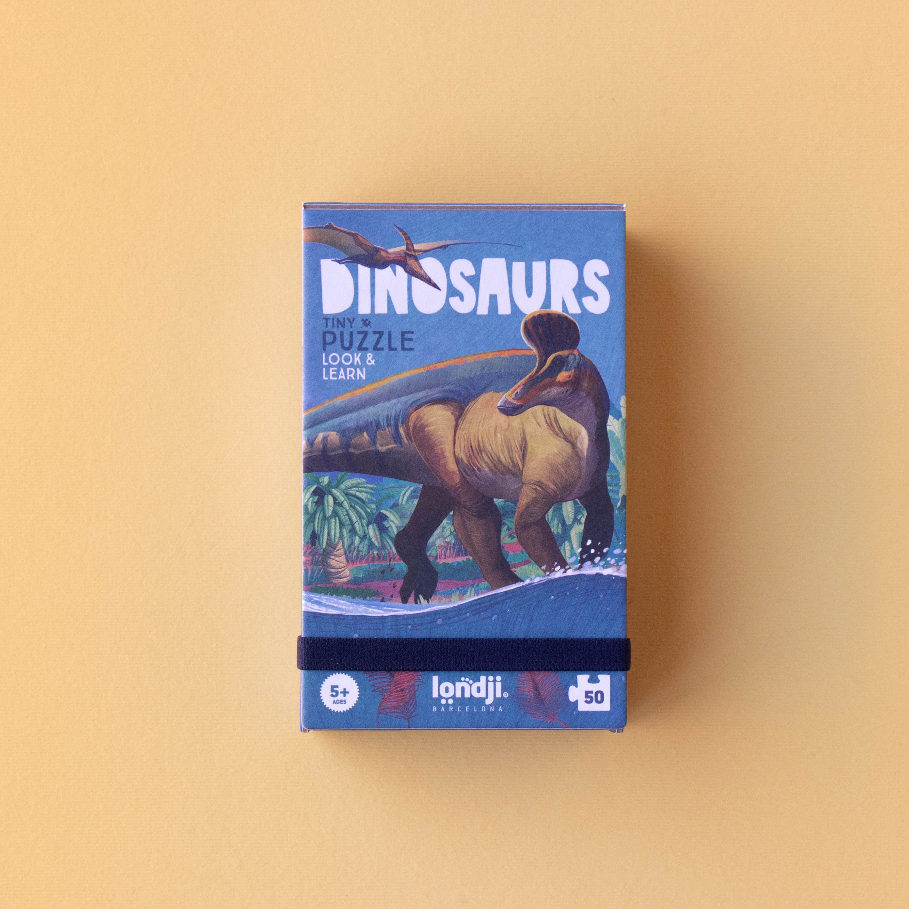 Tiny Puzzle - DINOSAURS Pocket Board Game Londji