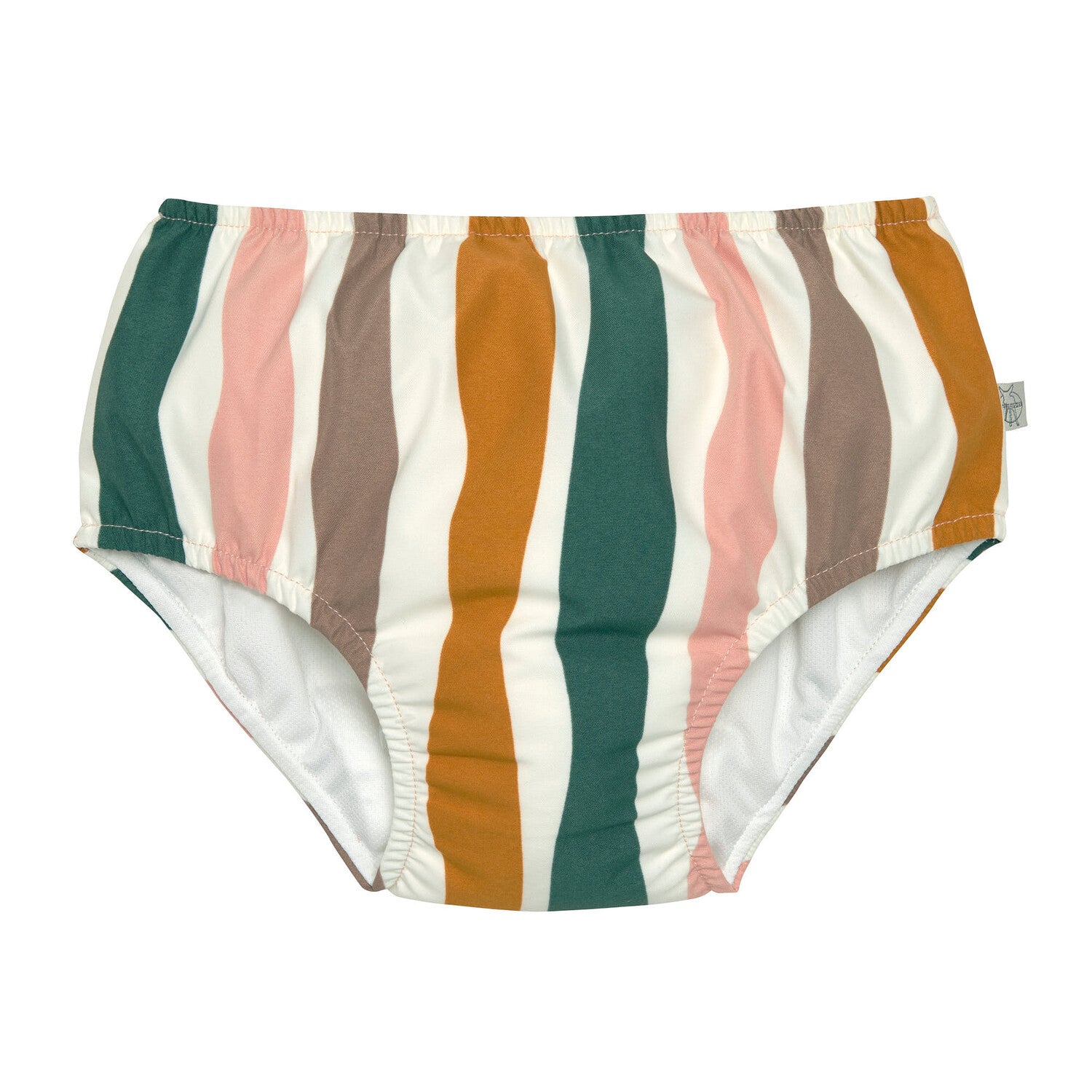 LSF Swim Diaper Waves pink nature - Swim Diapers - Everybody Amsterdam