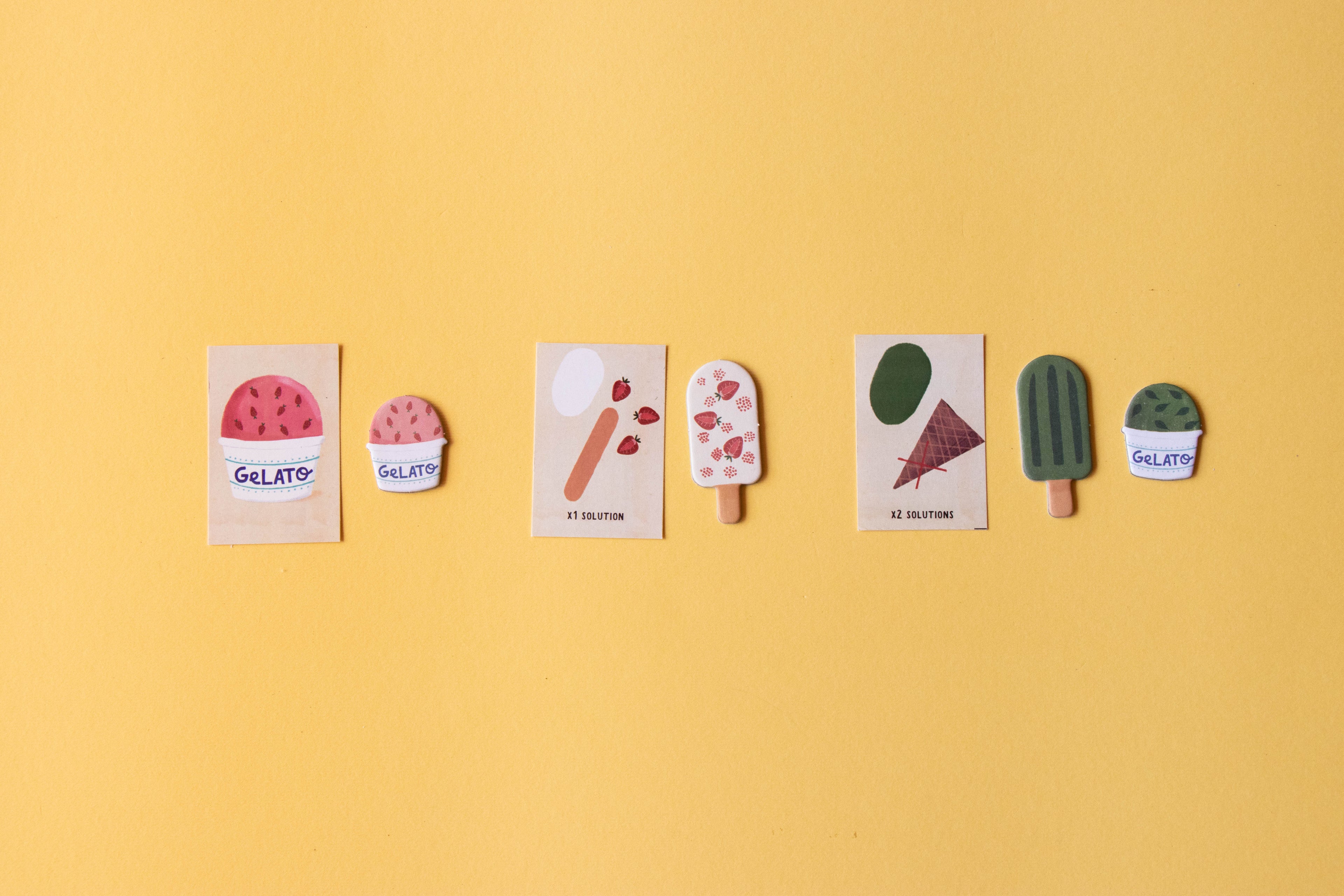 GELATO Tiny Pocket Bordspel