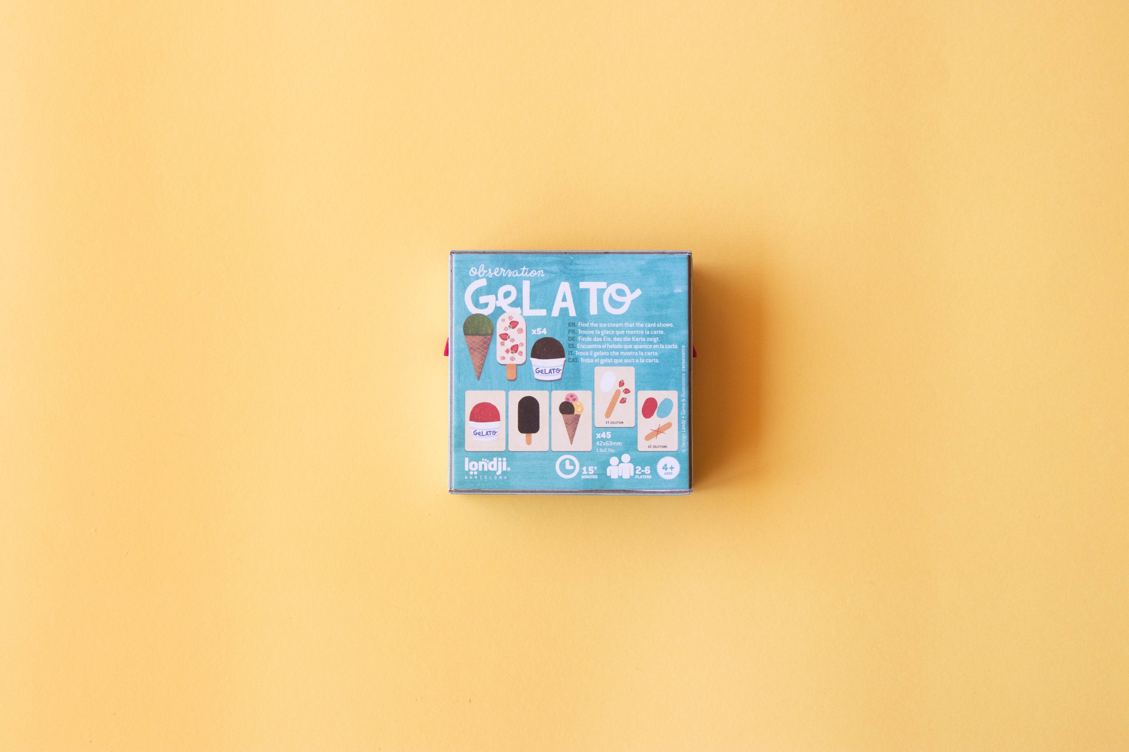 GELATO Tiny Pocket Board Game Londji
