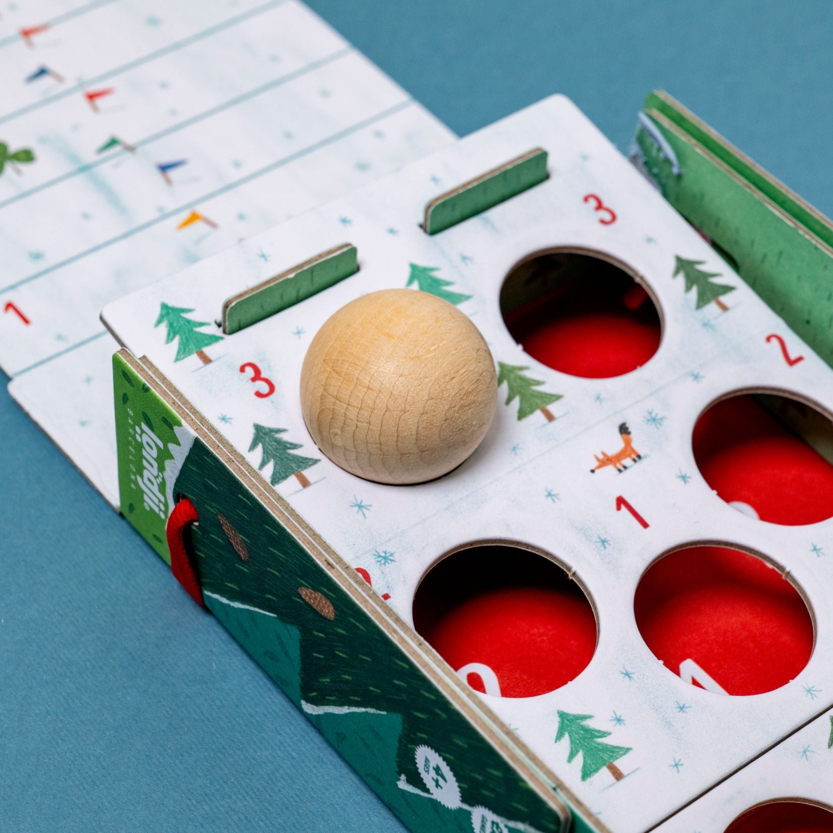 SNOW RACE Tiny Pocket Board Game