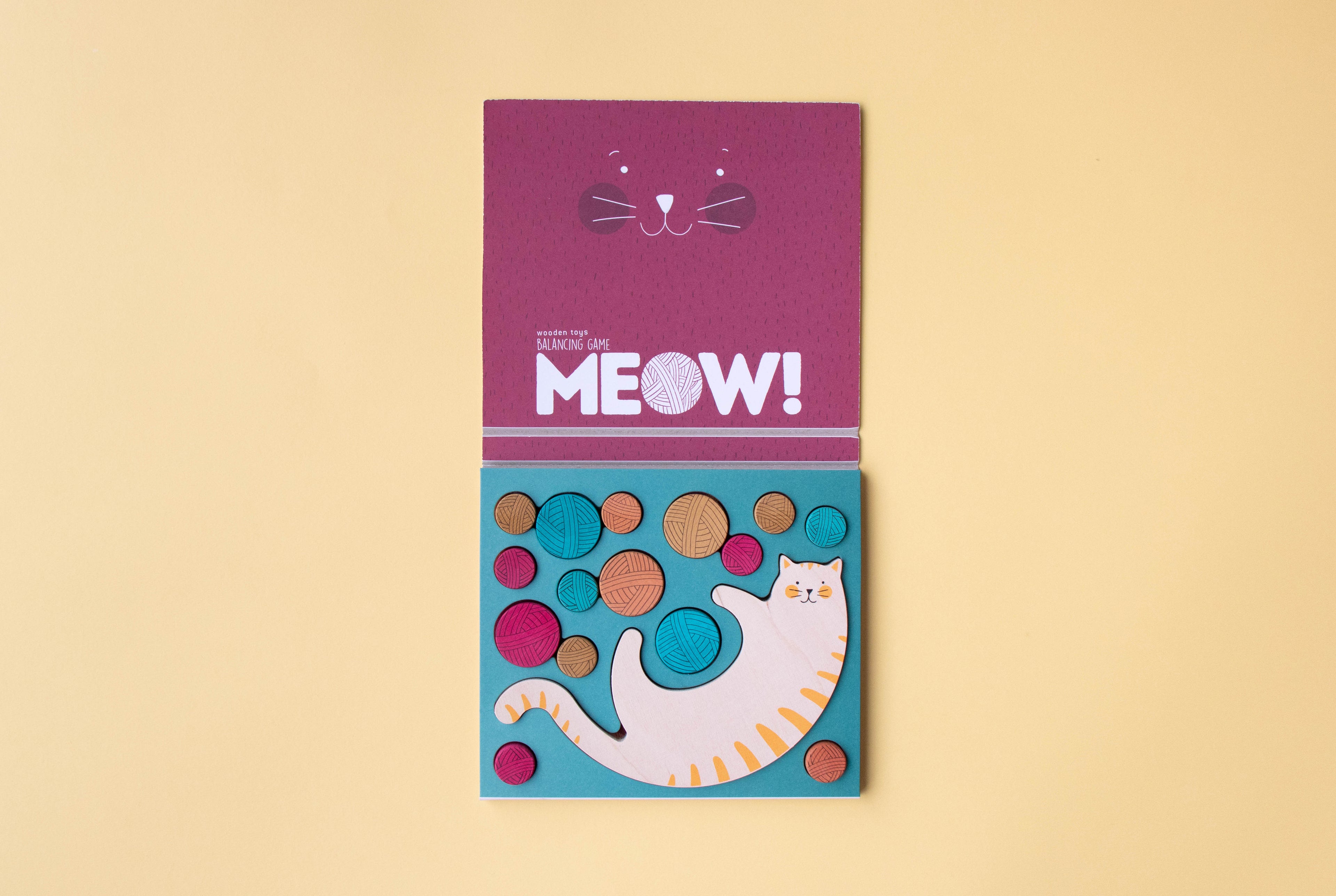 Meow! Balancerend bordspel