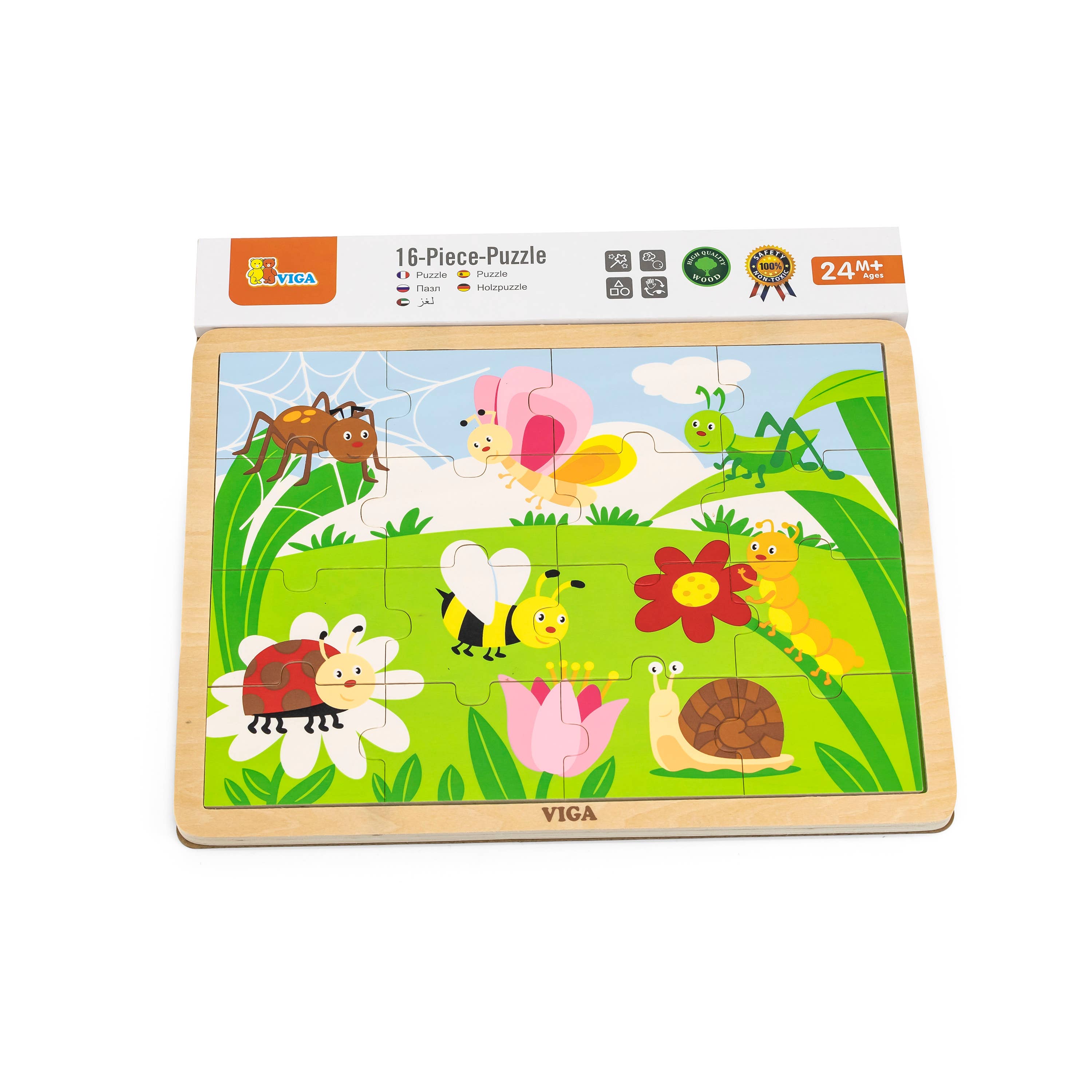 Viga 16pc Puzzle - Pets  -   - Everybody Amsterdam