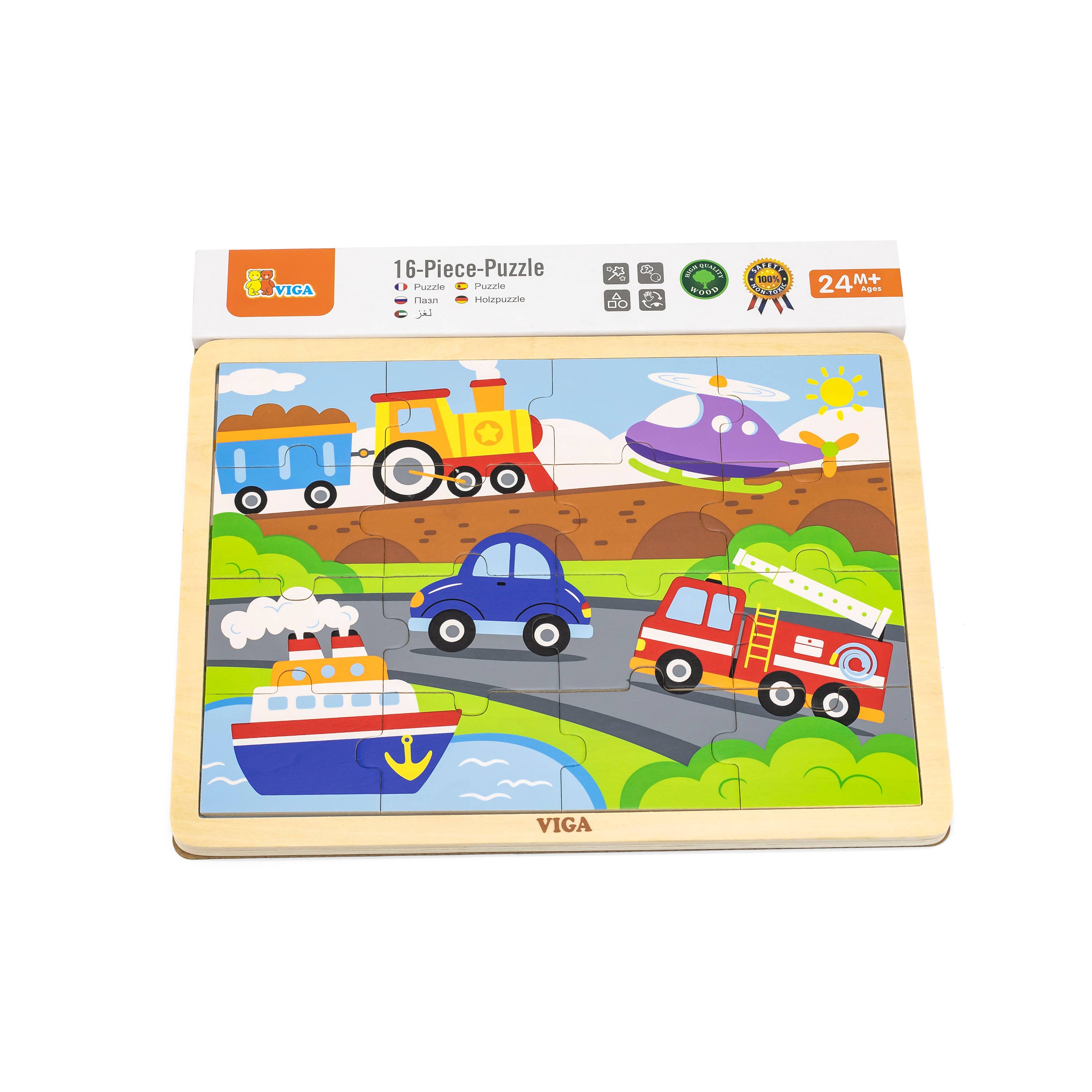 Viga 16pc Puzzle - Pets  -   - Everybody Amsterdam