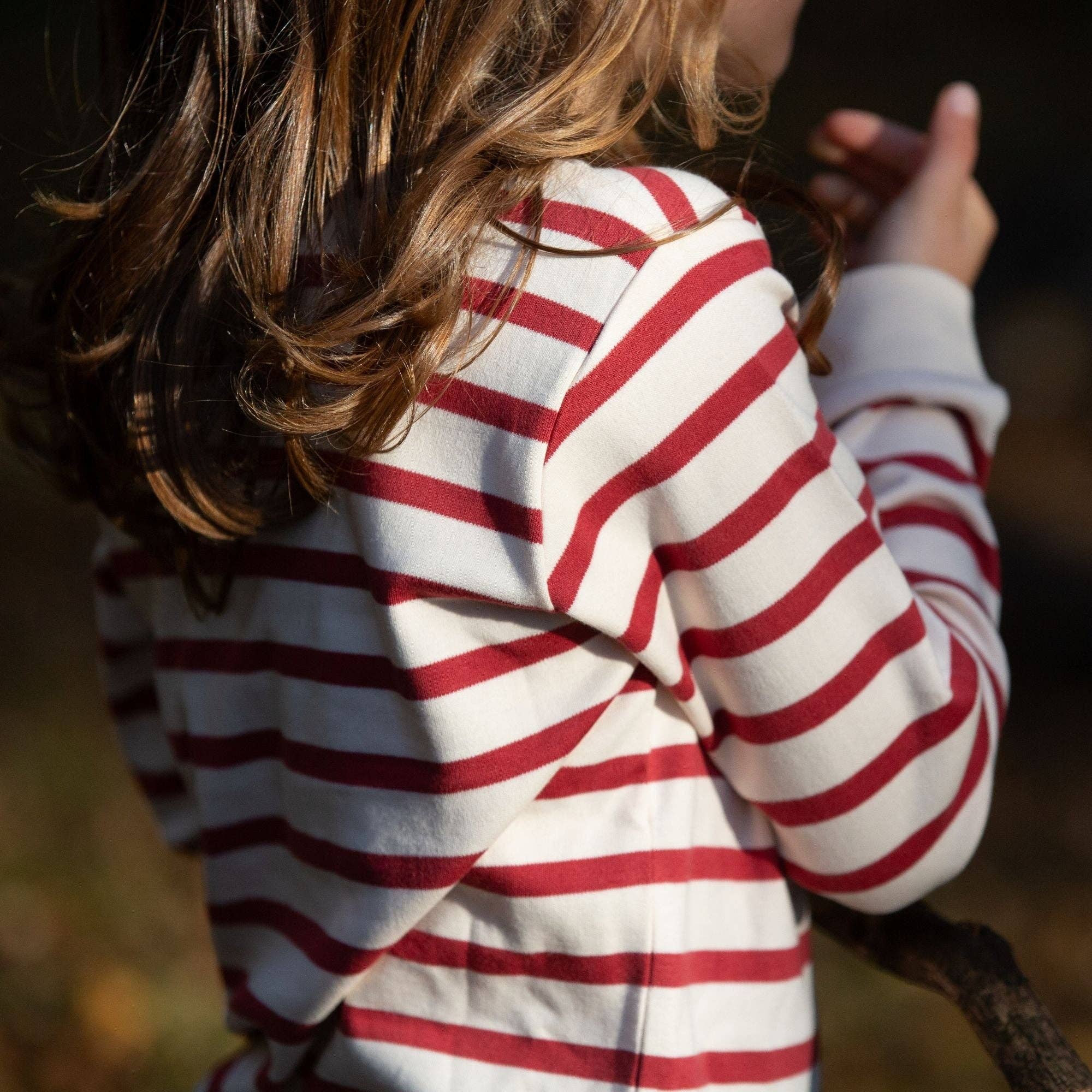 Stripes Forever Soft Red Long Sleeve T-Shirt  - T-shirts &amp; Long Sleeves  - Everybody Amsterdam 