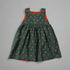 Olive Cherries Reversible Pinny Dress  - Dresses  - Everybody Amsterdam 