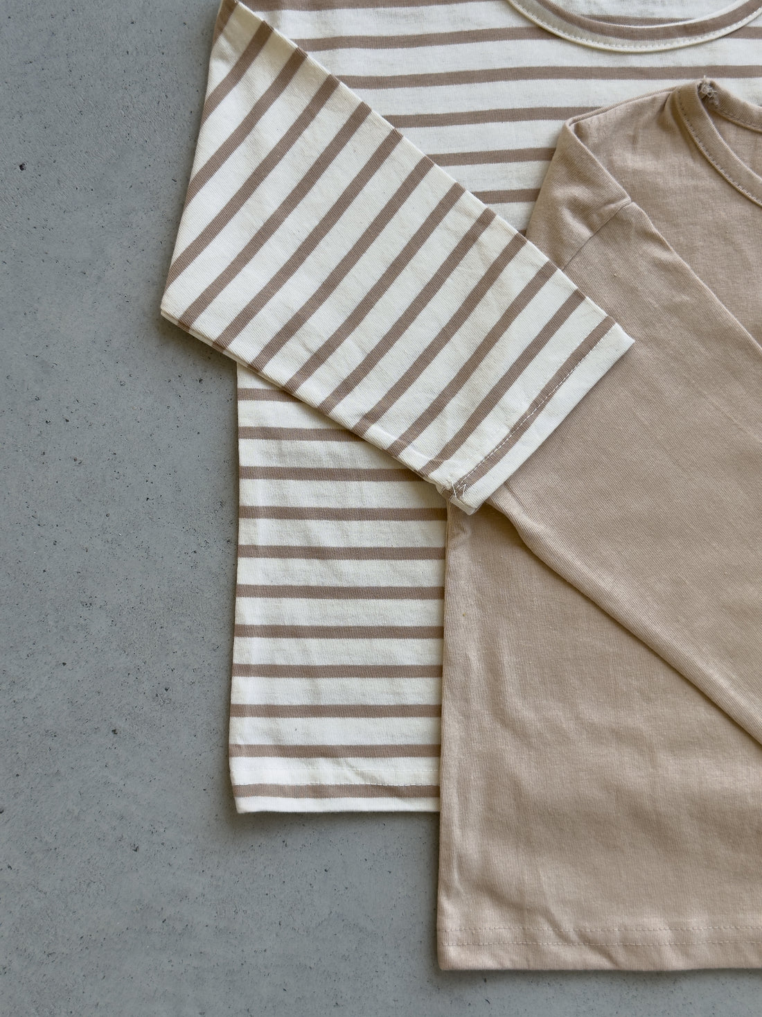 Tougether Set - Longsleeve Tee Solid &amp; Striped