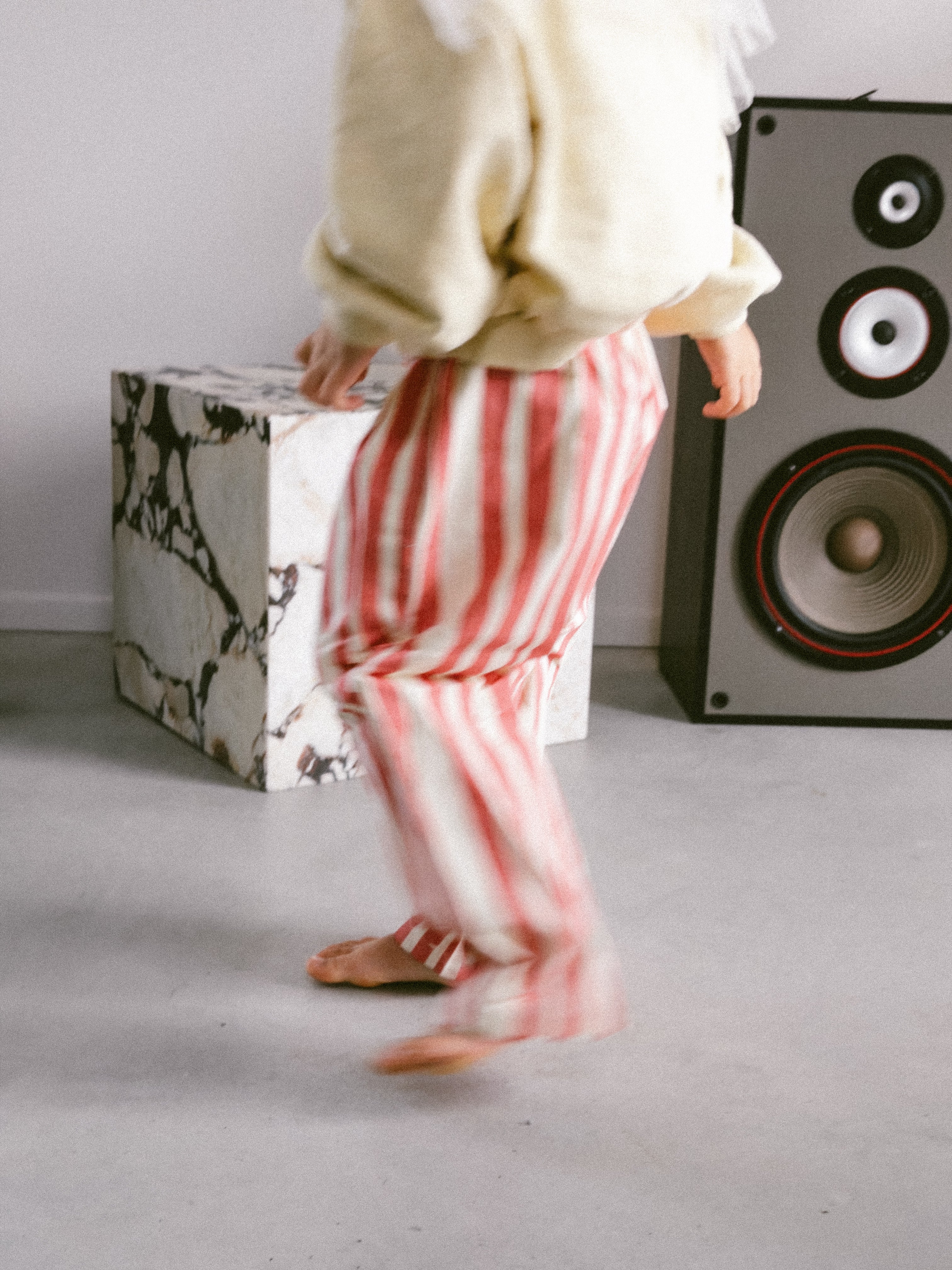 Baggy Stripe Pants