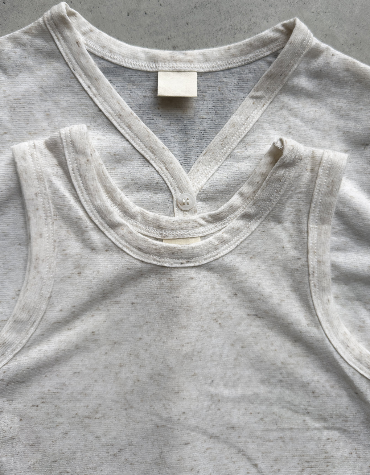 Twisted Cotton Cardigan + top set Every.body Selected