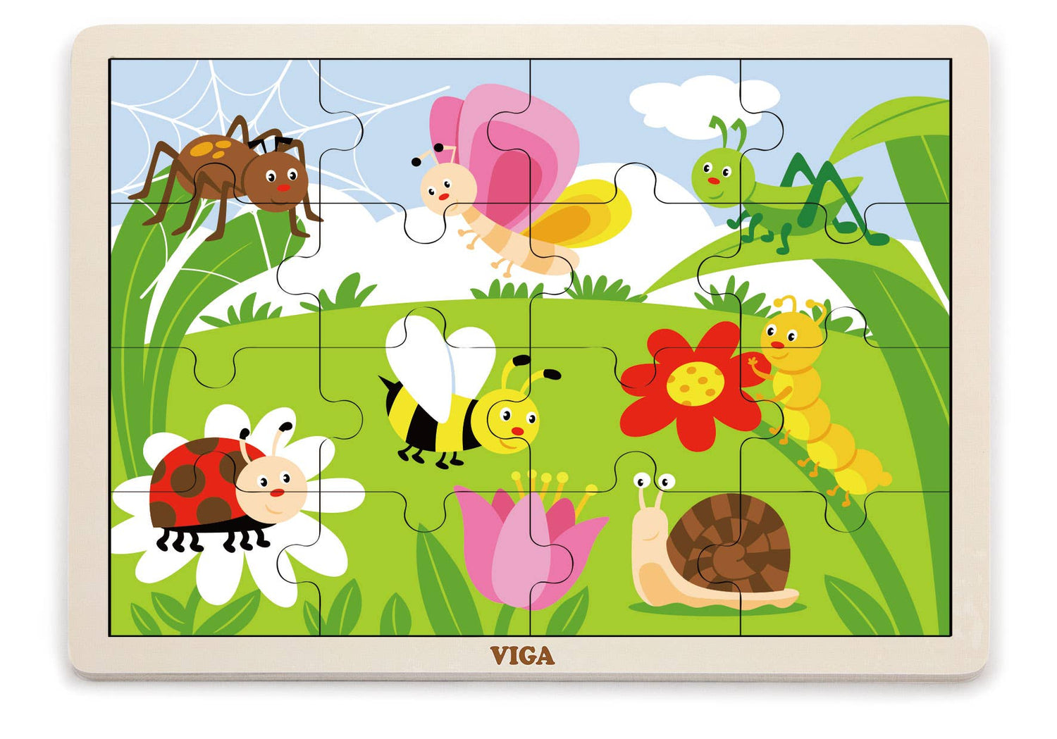 Viga 16pc Puzzle - Pets  -   - Everybody Amsterdam 