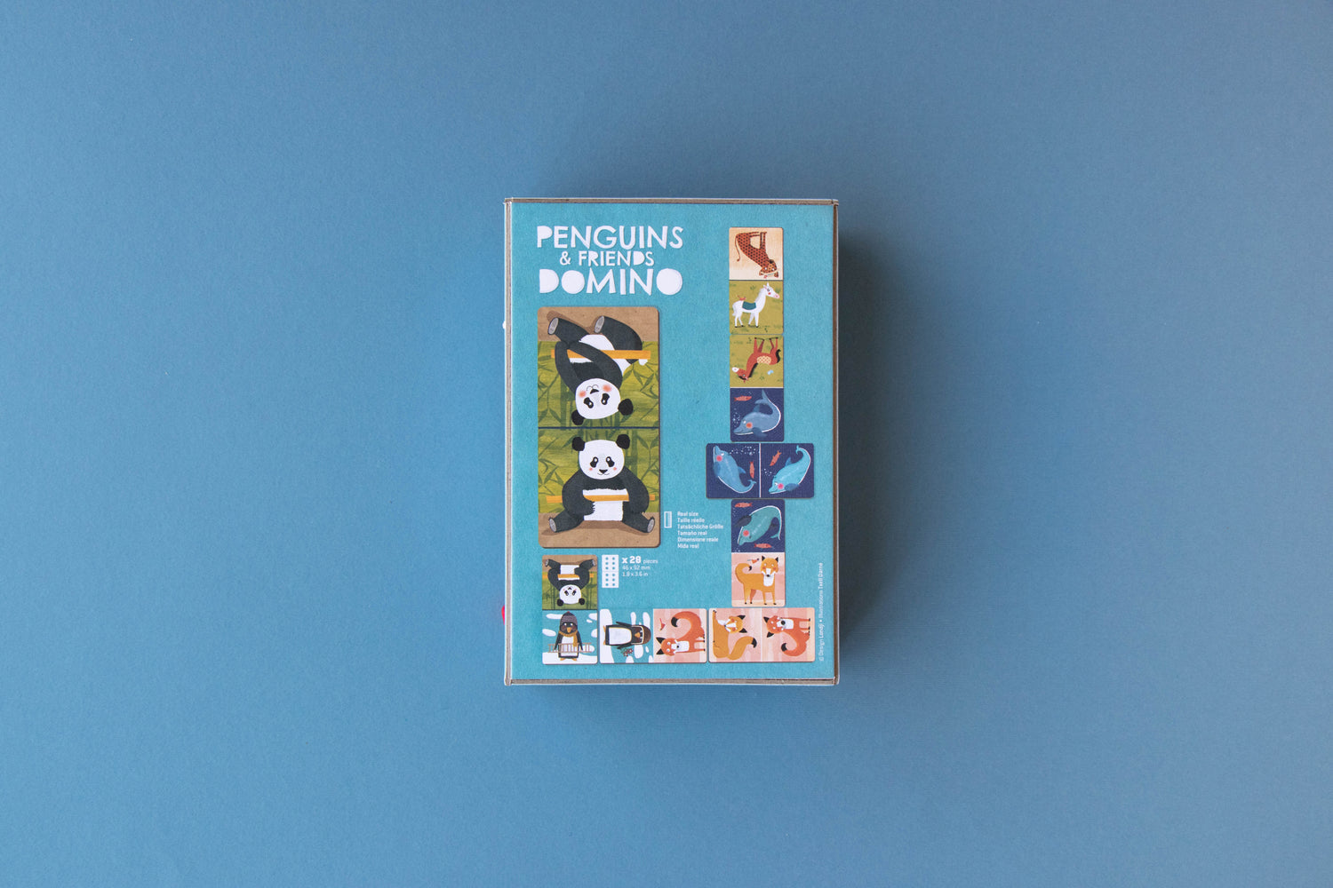 Penguins and Friends Domino Bordspel