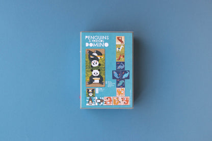 Penguins and Friends Domino Bordspel