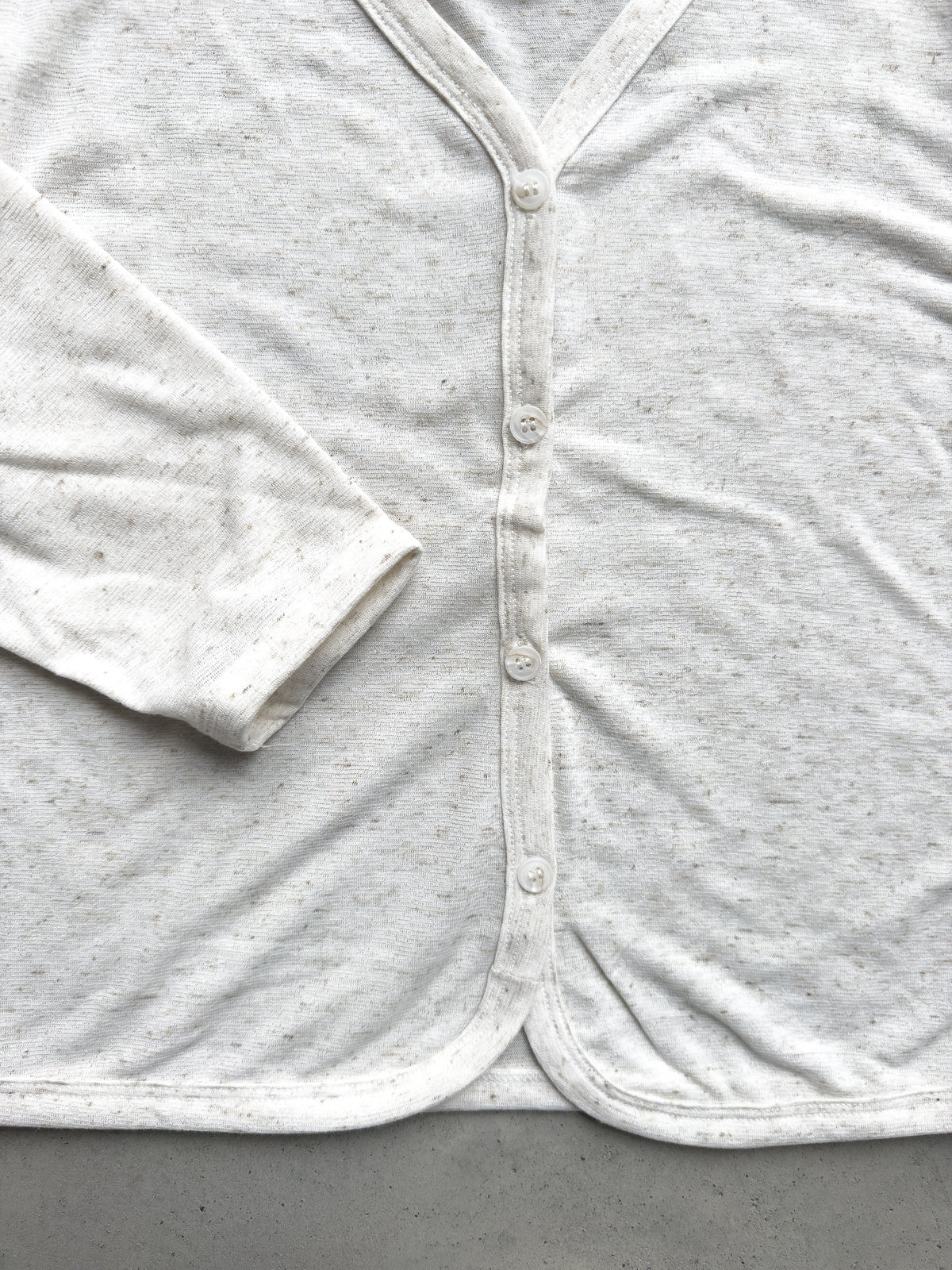 Twisted Cotton Cardigan + top set Every.body Selected