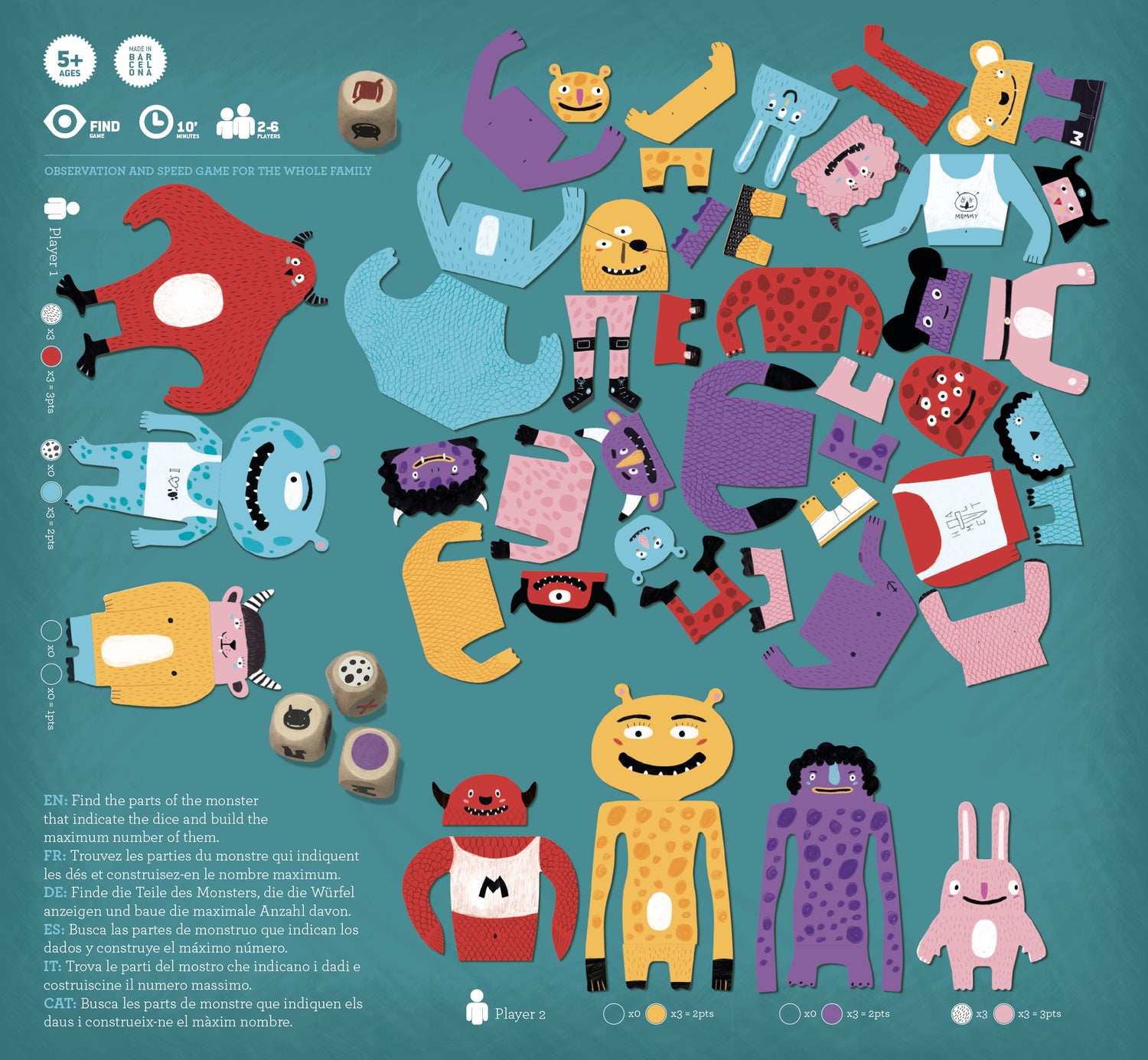 My Monsters Board Game