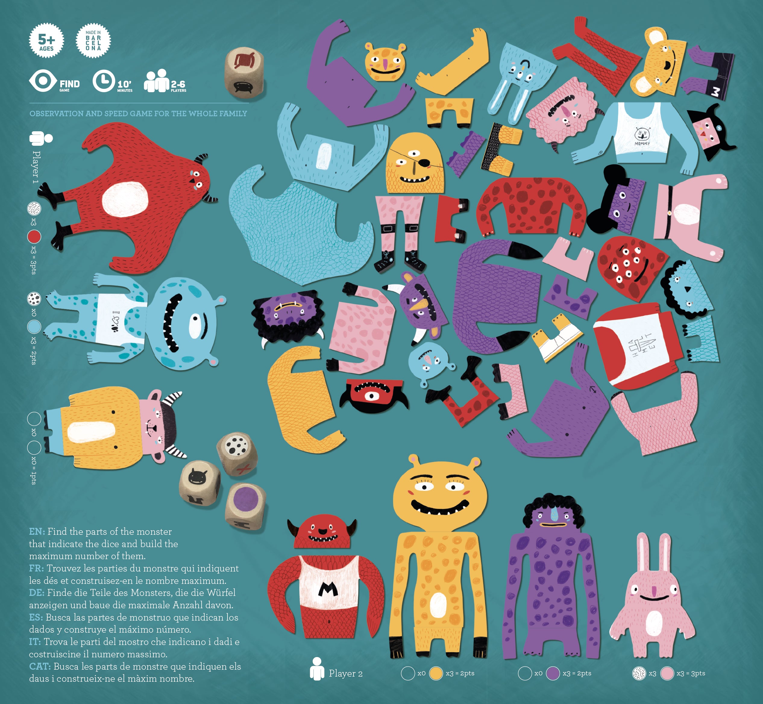 My Monsters Board Game