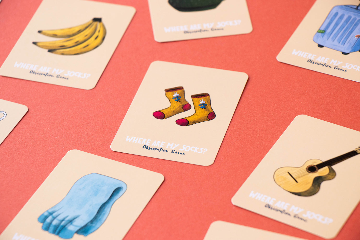 Waar zijn mijn sokken? Bordspel