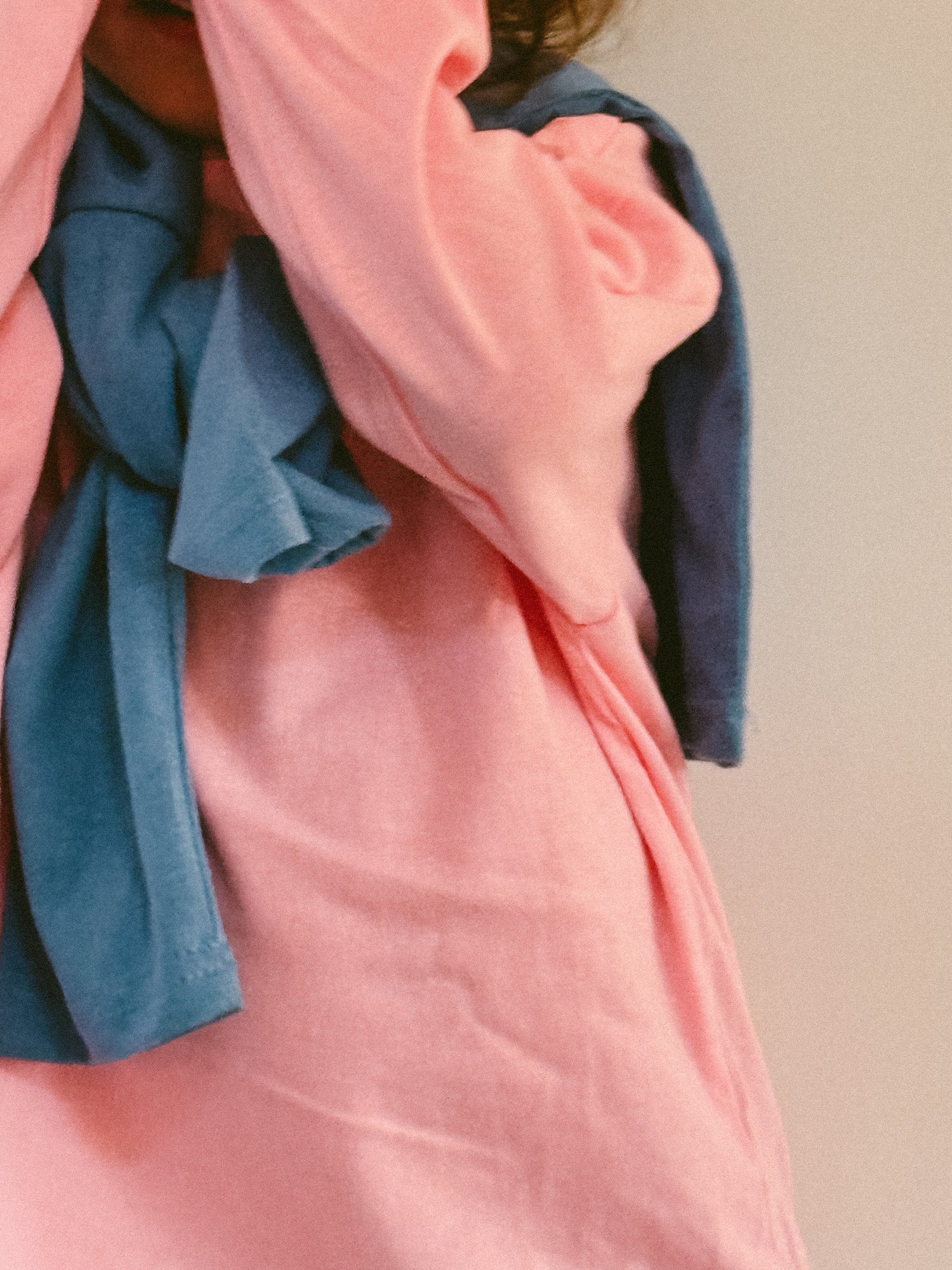 Basic Lowered shoulder Long-sleeve