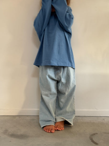 Basic Lowered shoulder Long-sleeve