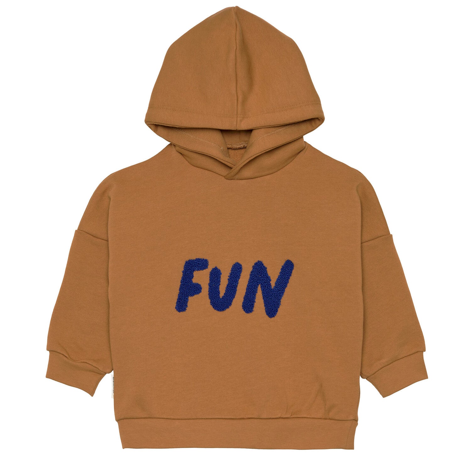 Kids Hoodie GOTS Little Gang Fun caramel  - Sweatshirt/Hoodie  - Everybody Amsterdam 