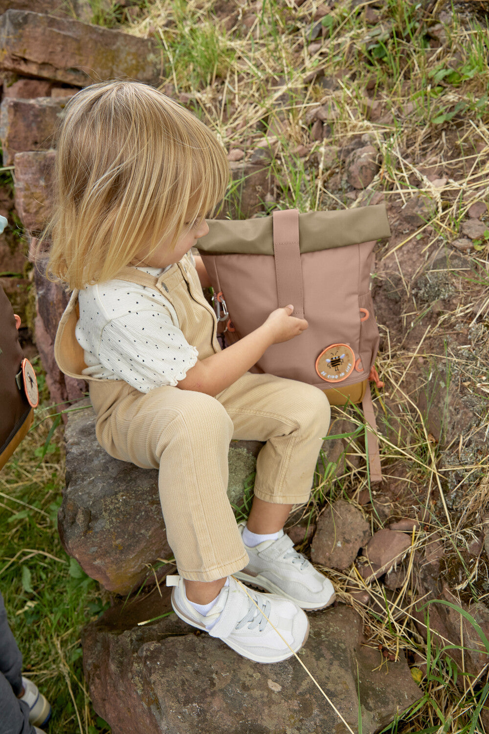 Mini Rolltop Backpack Nature hazelnut  - Bags &amp; Backpacks  - Everybody Amsterdam 