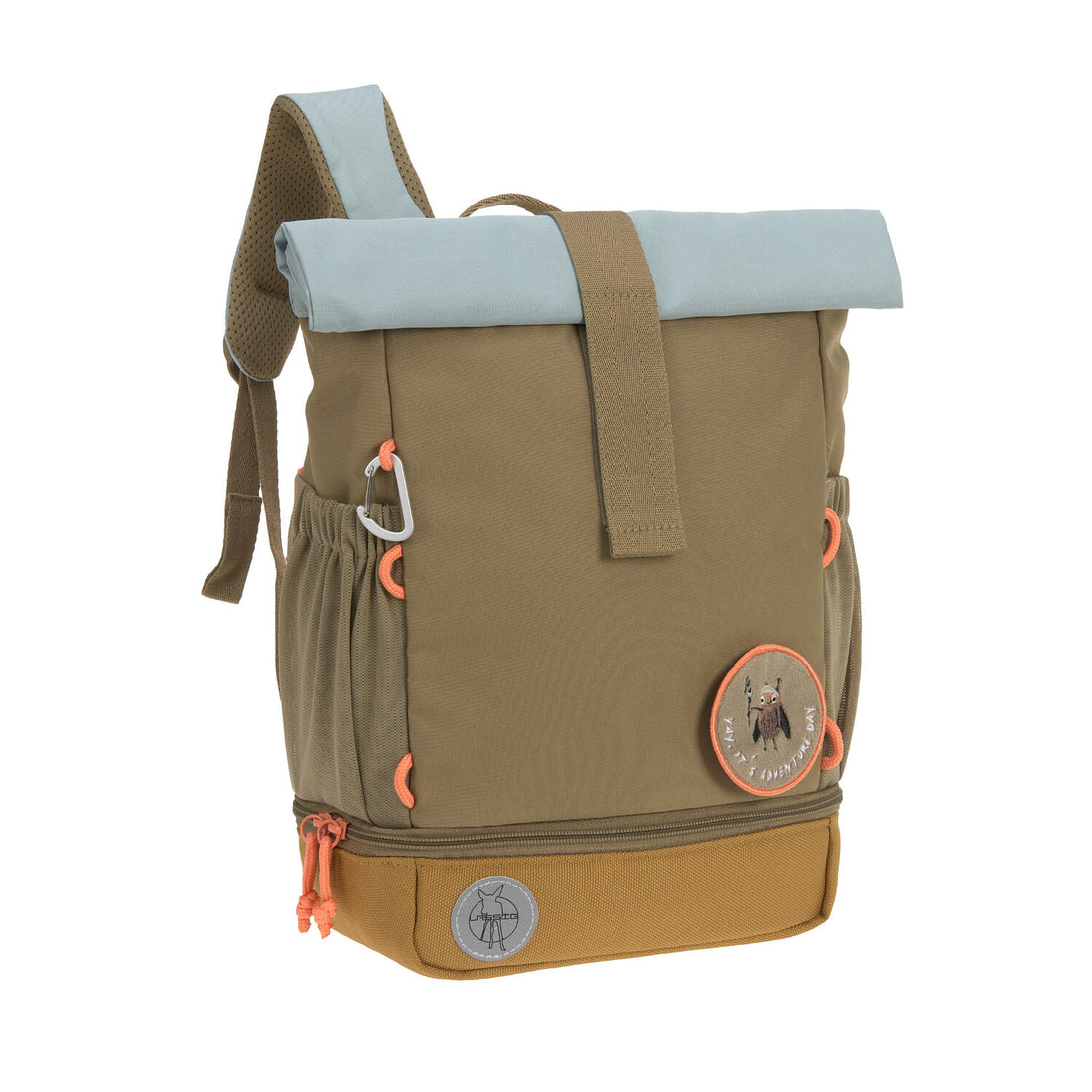 Mini Rolltop Backpack Nature olive  - Bags &amp; Backpacks  - Everybody Amsterdam 