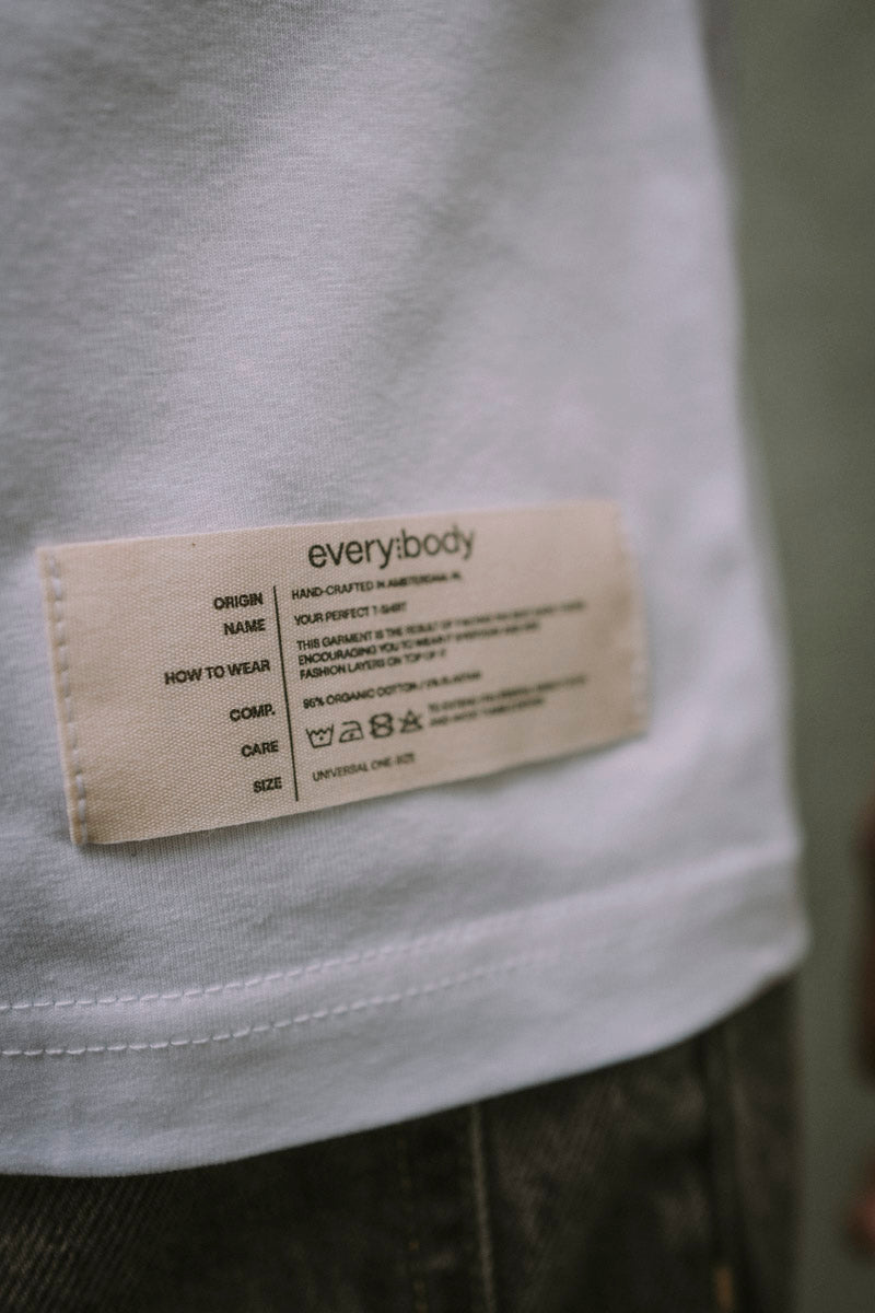 Every.body Unisex Light Oversized T-shirt - Everybody Amsterdam