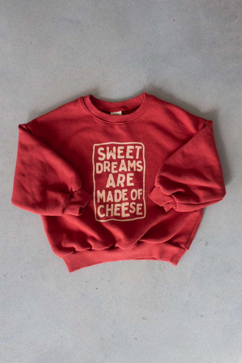 Sweet Dreams Sweatshirt - dark red  - Sweatshirts/Hoodies  - Everybody Amsterdam 