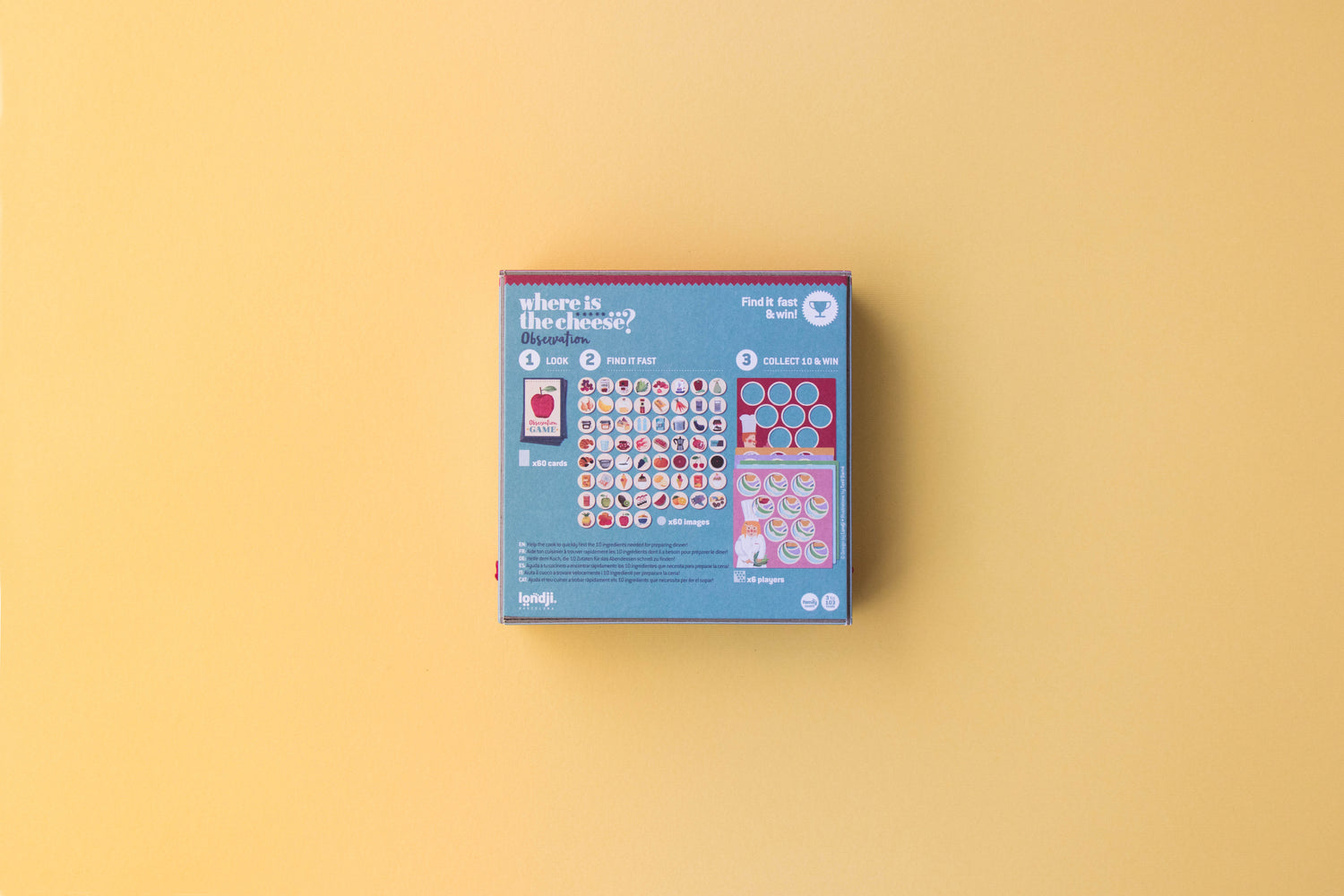 WAAR IS DE KAAS? Zakbordspel