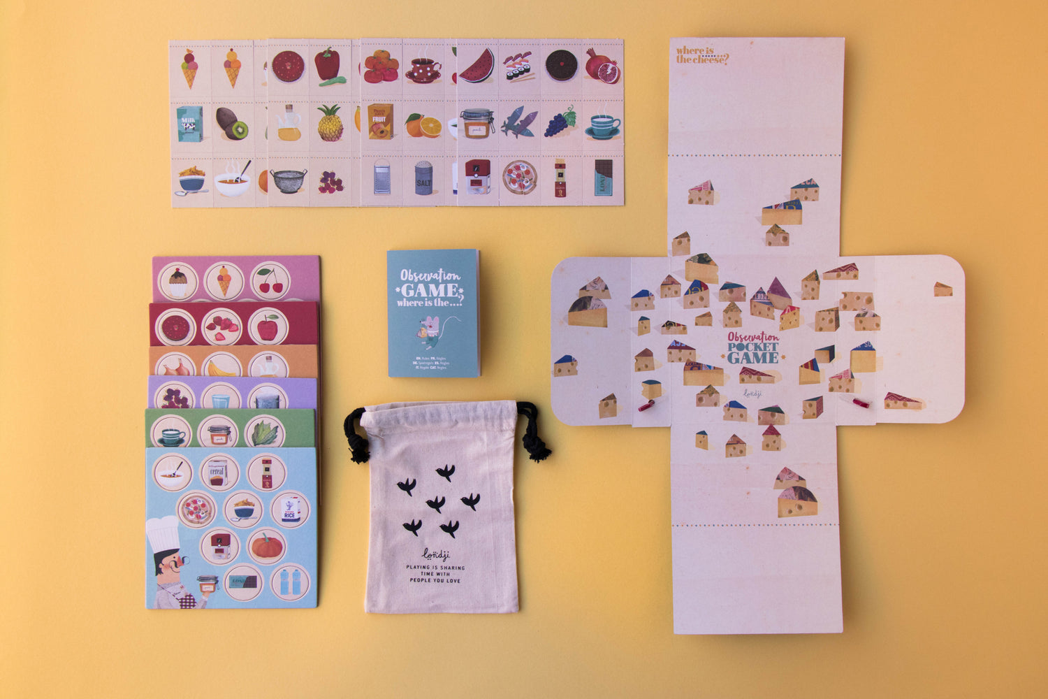 WAAR IS DE KAAS? Zakbordspel