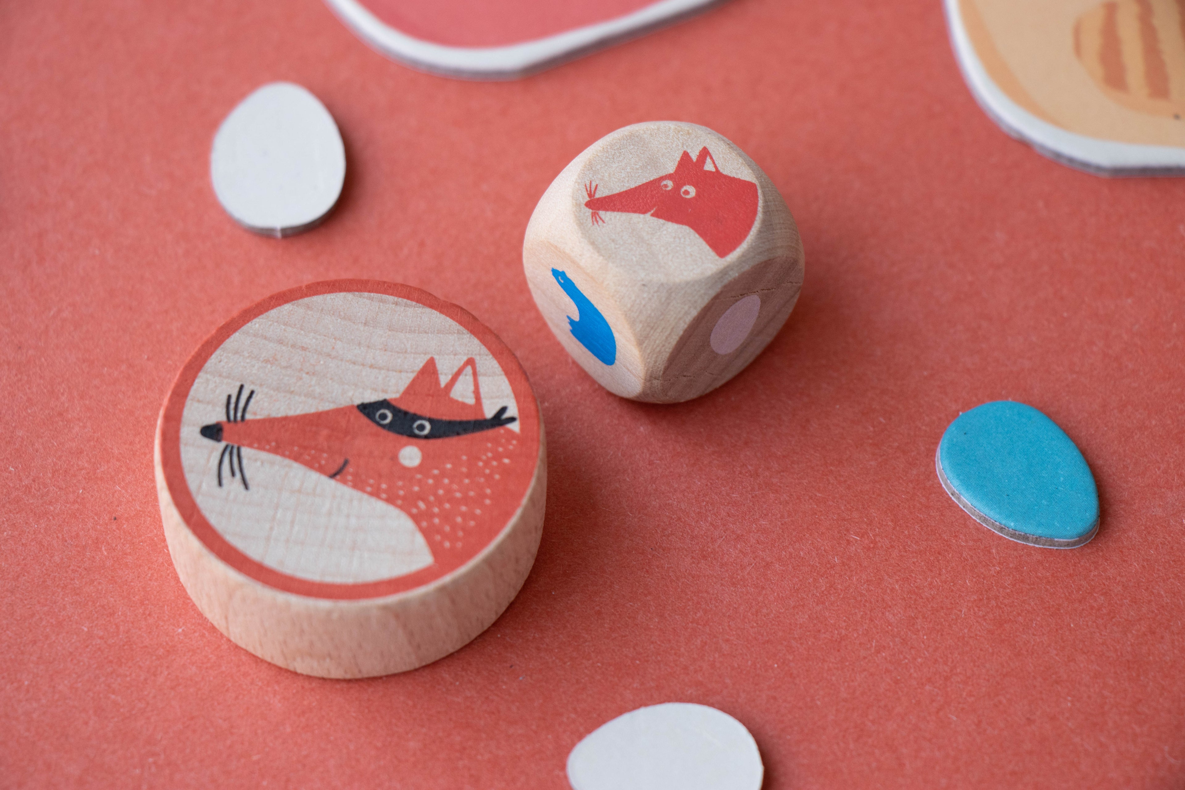 Cluck, Cluck! Der Fuchs! Pocket Board Game