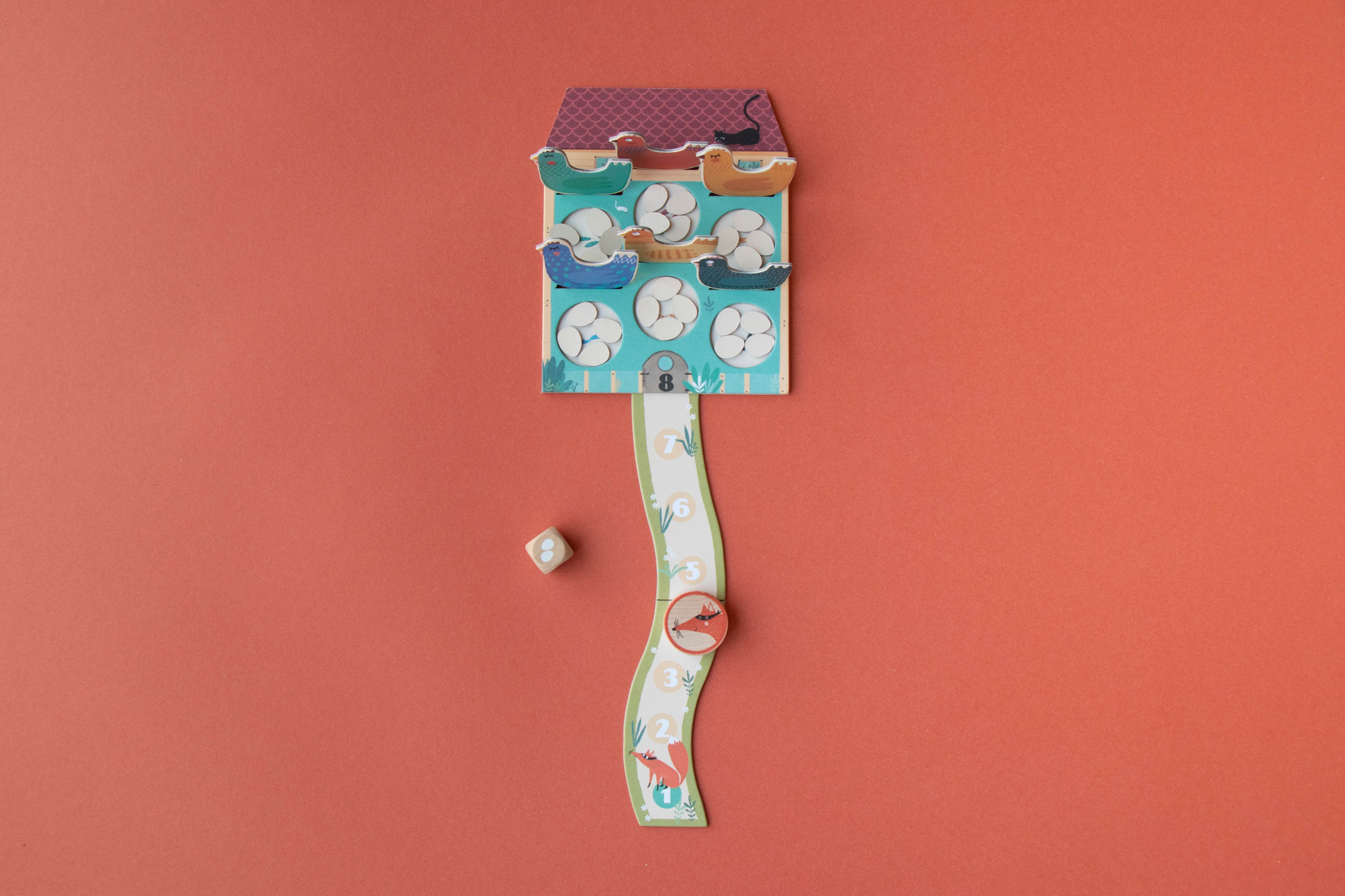 Cluck, Cluck! Der Fuchs! Pocket Board Game